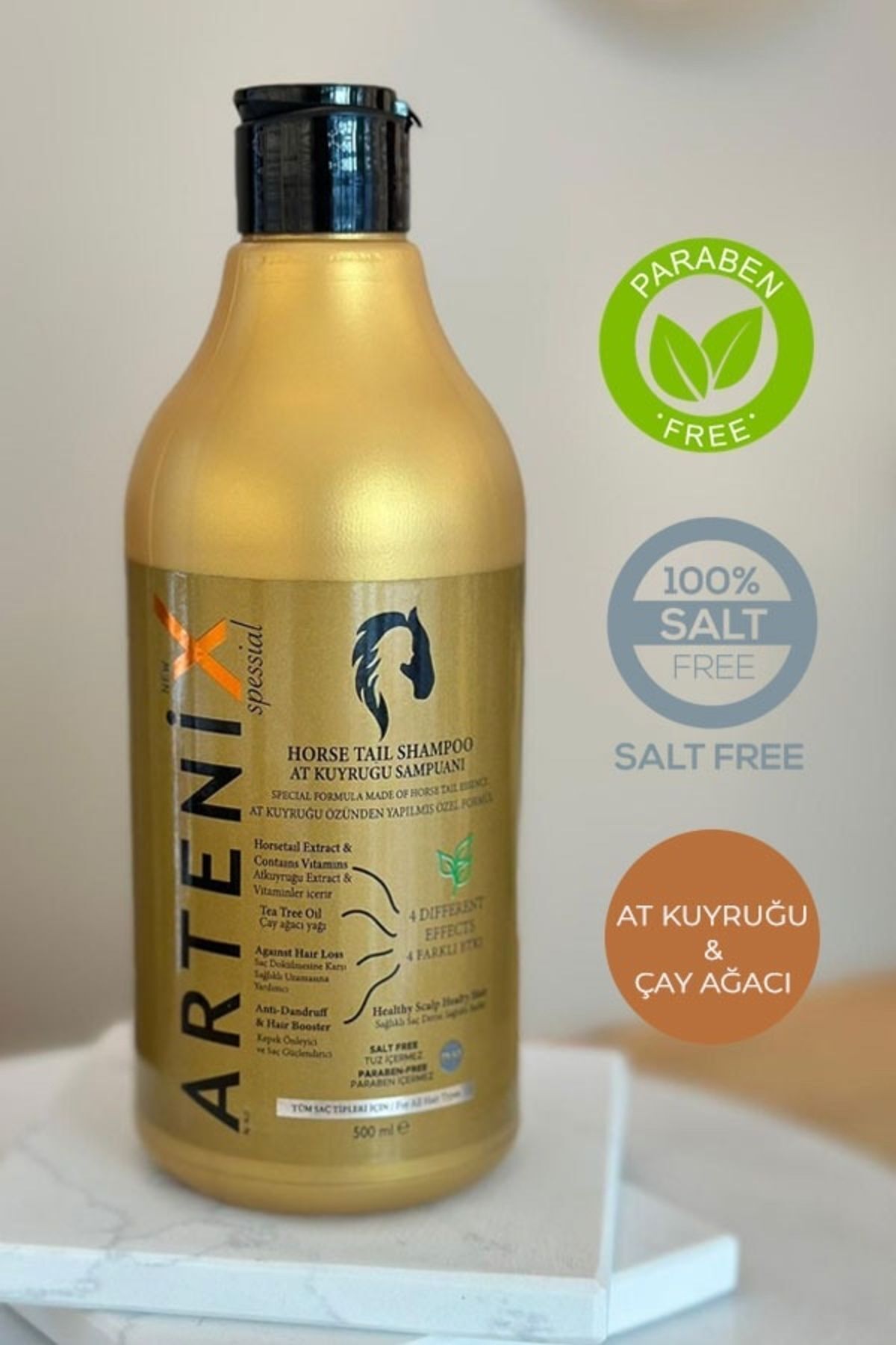 Artenix-Ponytail and Tea Tree Extract Shampoo 3