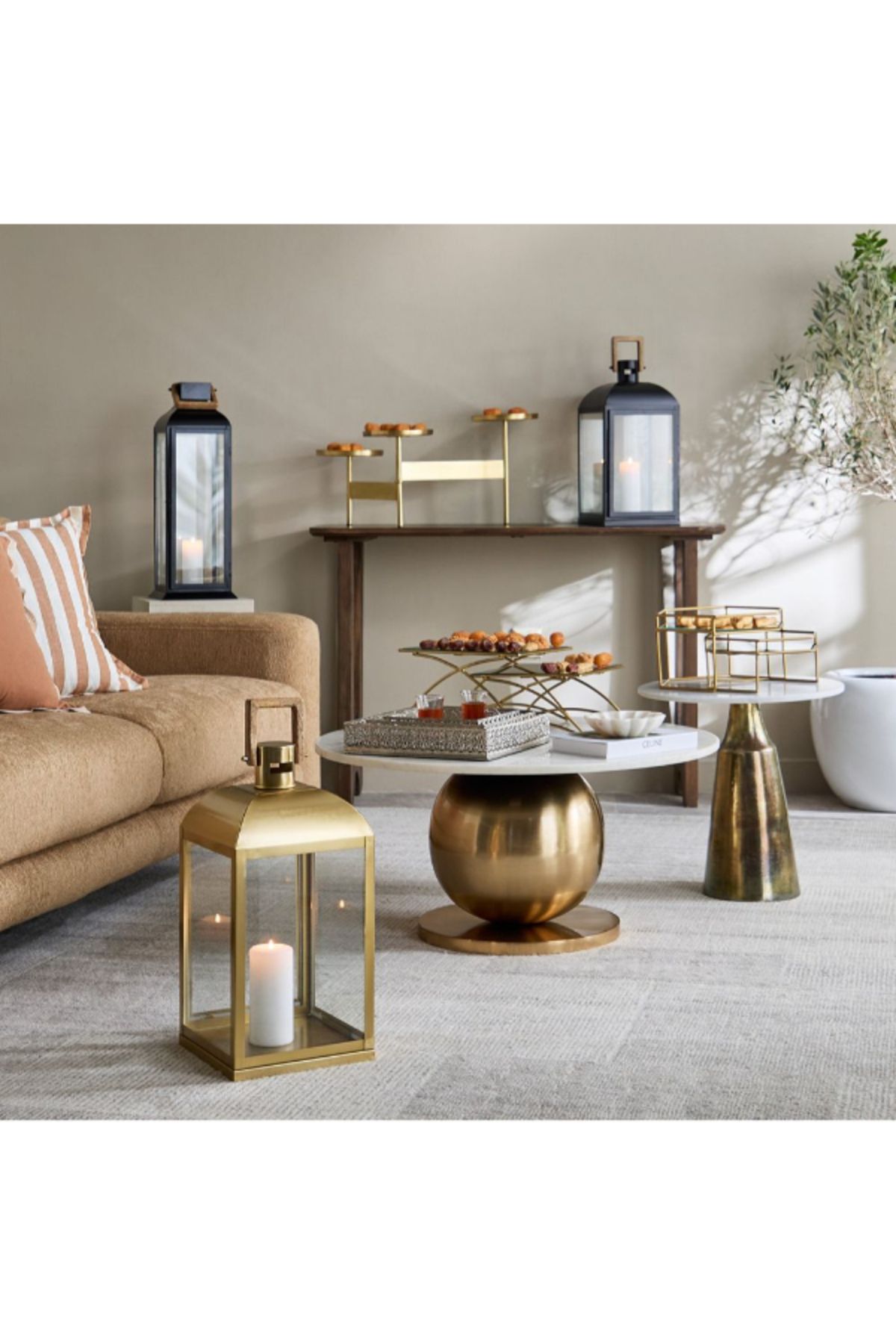 Home Box-Milo 2-Piece Decorative Square Mirror Tray Set 5