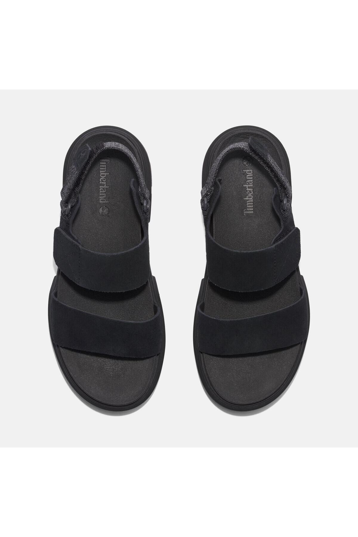 صندل سیاه زنانه پشتی TB0A61N4EK41 اورجینال Timberland