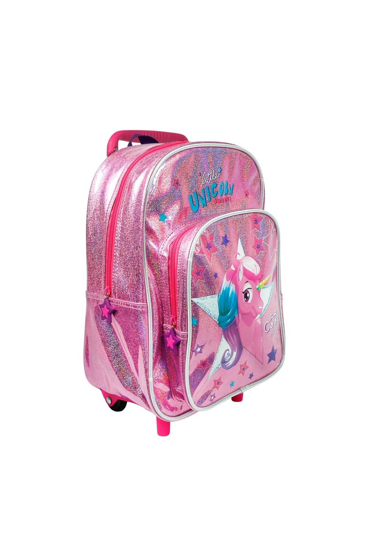 Perletti Ghiozdan Troller, Perletti, Model Unicorn, 36 Cm, Colecția Cool Kids Femeie - One Size