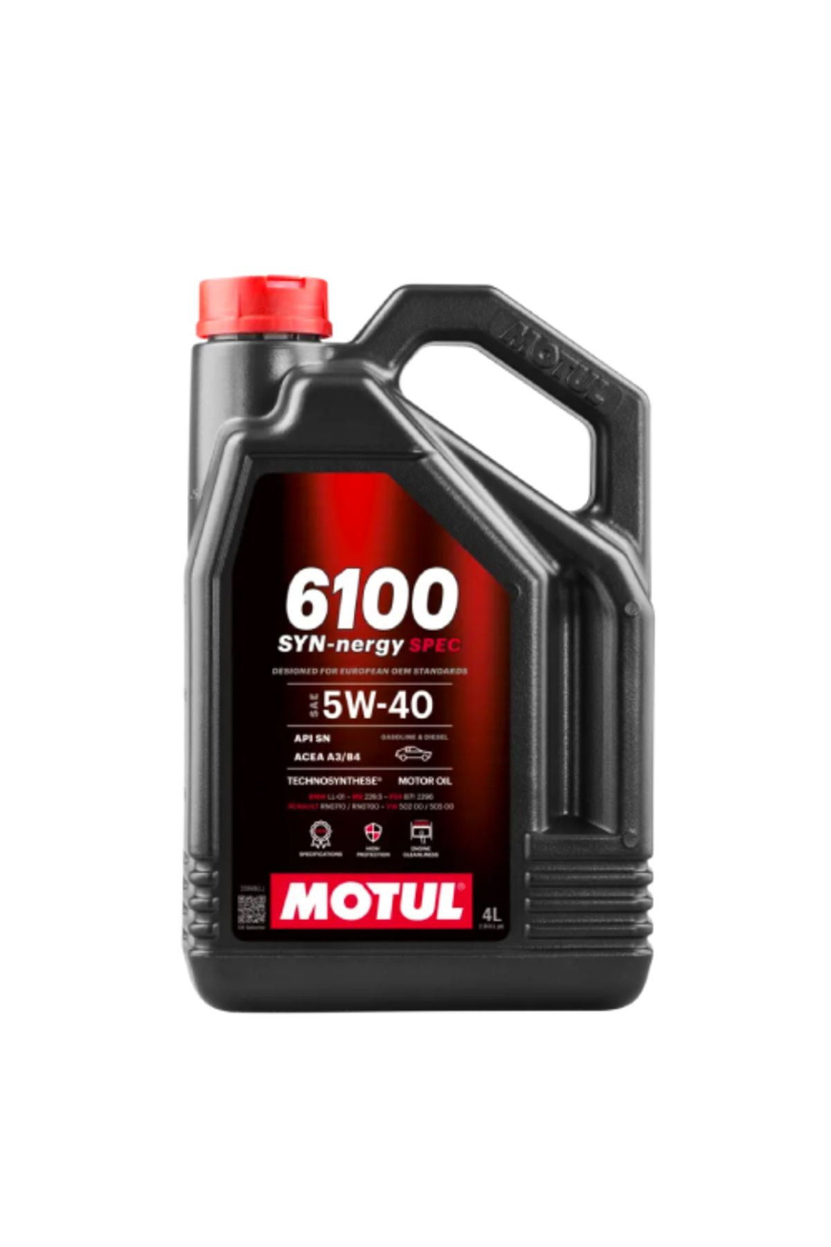 Motul 6100 SYN-NERGY SPEC 5W-40 4L - Fiyatı, Yorumları