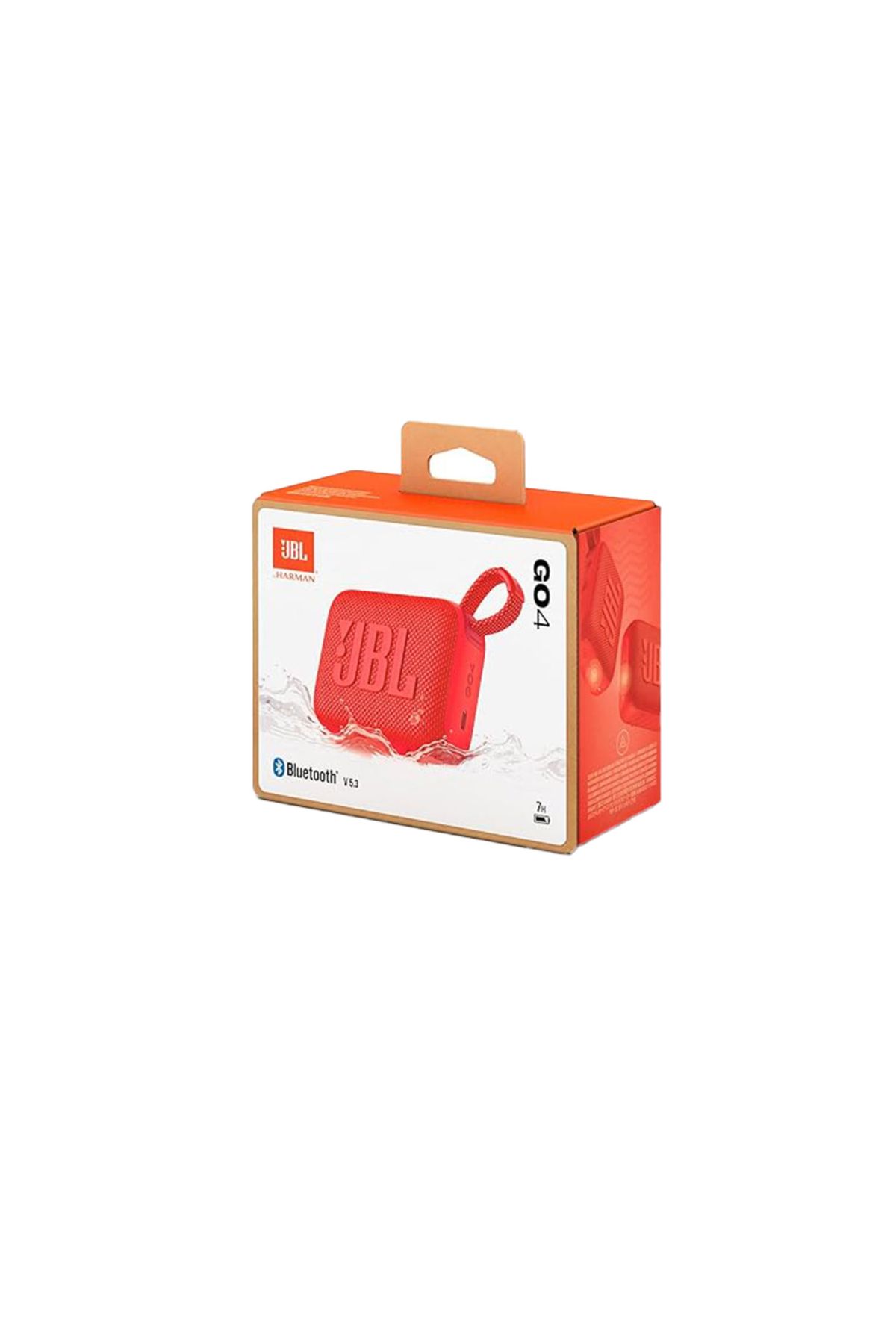 JBL-GO 4 Portable Bluetooth Speaker – 15 Hours Playtime, IP67 Waterproof, Compact Design, Red 6
