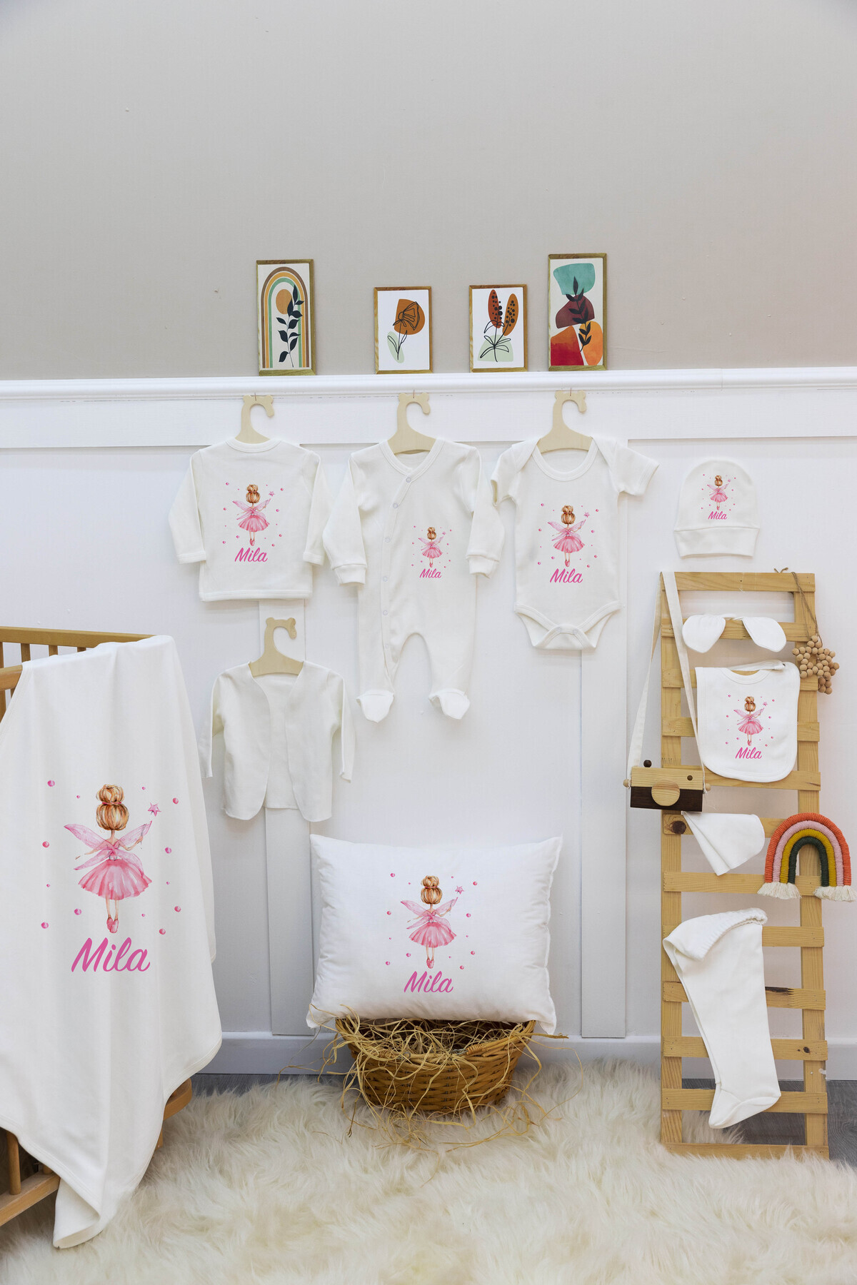 bebecik %100 Pamuk 11'li İsimli Hastane Çıkışı