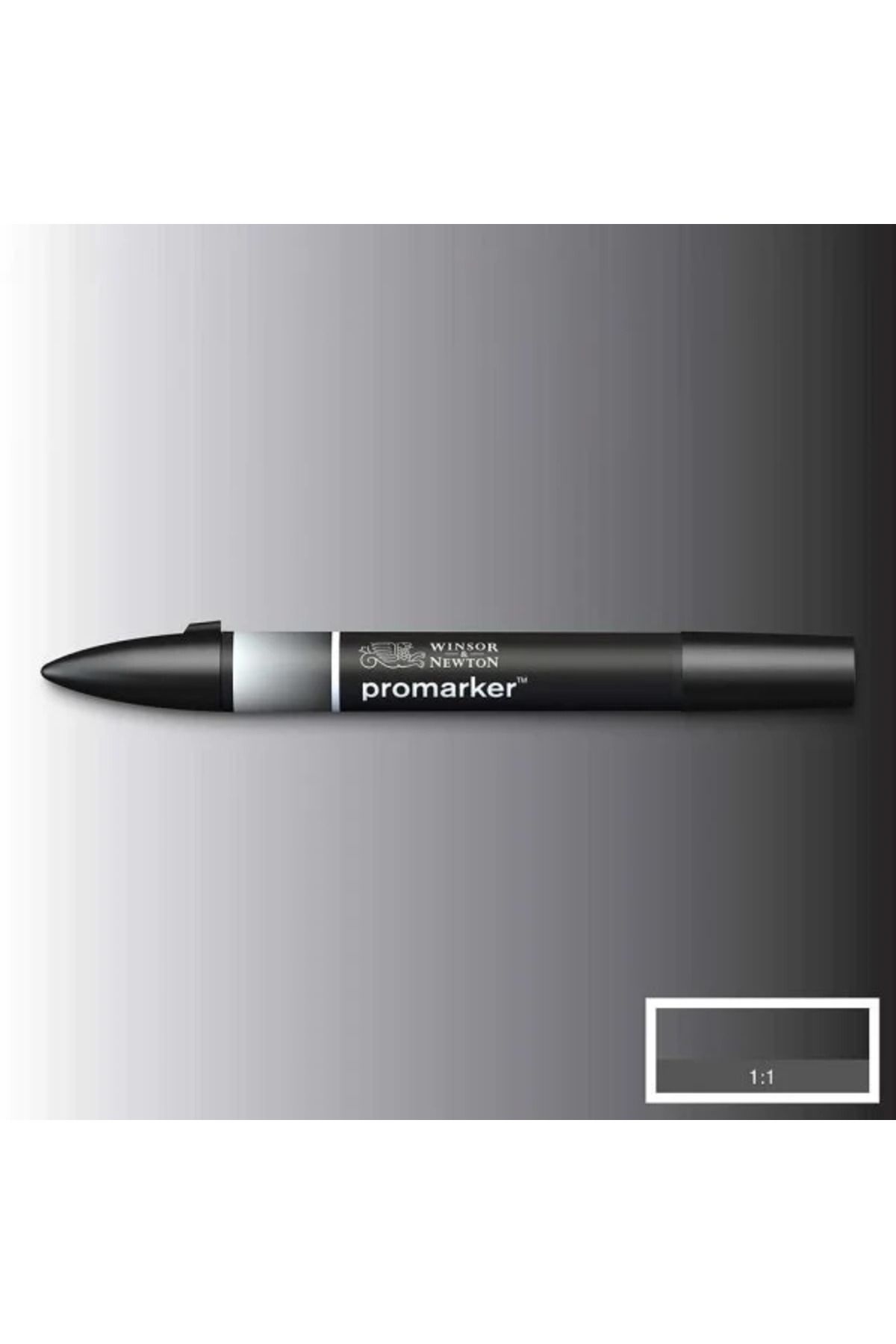 Winsor Newton-Promarker Dual Tip Alcohol-Based Graphic Drawing Pen Blender 339 (Bl) 1