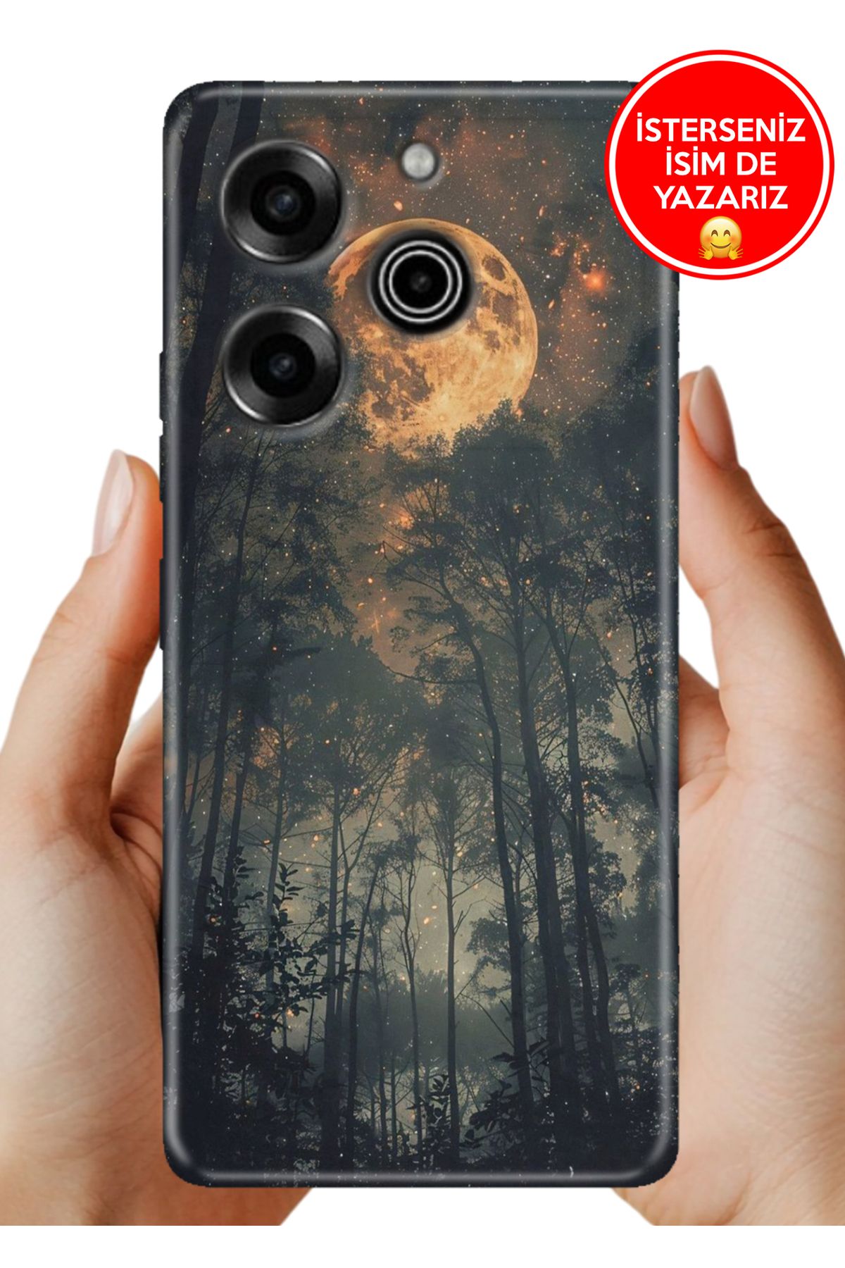 TECNO Pova 6 Pro Kılıf Kamera Korumalı Full Desen Arka Silikon KorkutanOrman