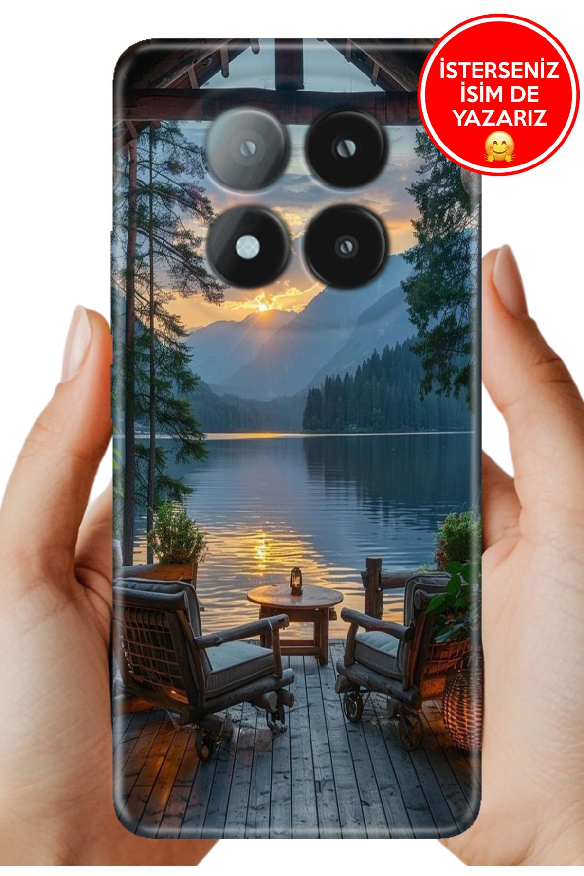 Cekuonline Redmi Note 14 Pro+ Plus Kılıf Tam Rubber Esnek Silikon Full Koruma Tamamen Huzur