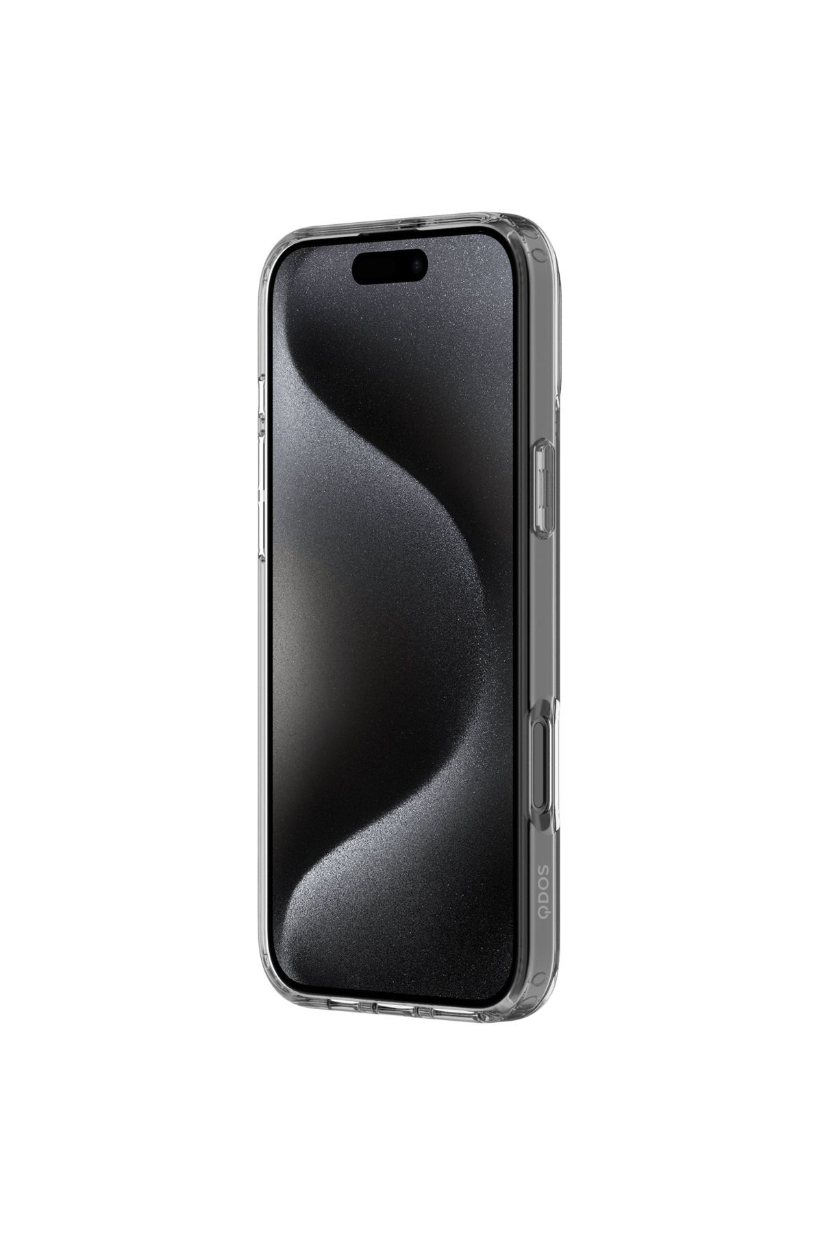 QDOS-جراب Hybrid Drop Snap لهاتف Iphone 16 Pro Max، شفاف - Magsafe، درجة عسكرية، حماية من السقوط حتى 3 أمتار. 6