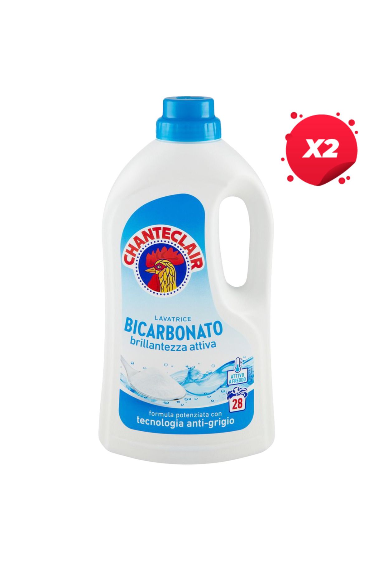chante clair X2 - Chante Clair Detergent De Rufe 1.260l Bicarbonat 28 Spălări - One Size