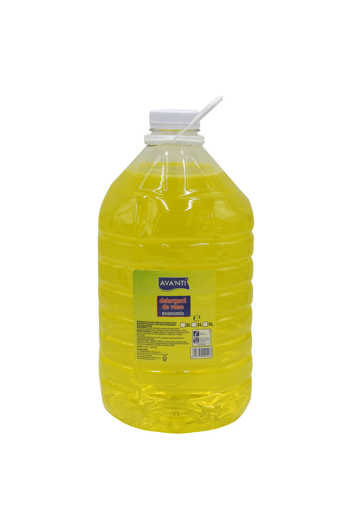Edna Detergent Economic Pentru Vase Avanti 5l. - One Size