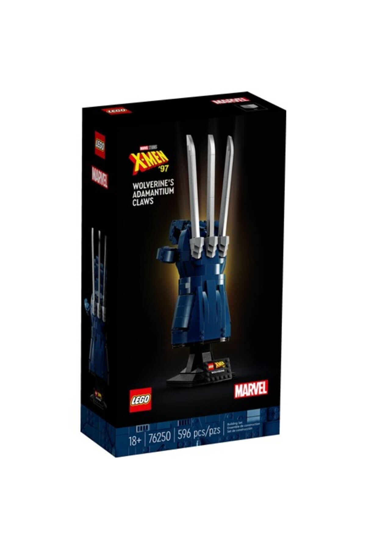 مارول ۷۶۲۵۰۰ پنجه آدامانتیوم ولورین (۵۹۶ قطعه)