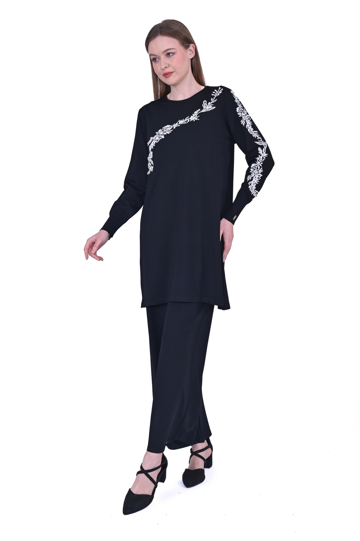 Invee-Invee 6849 Güldalı Knitwear Tunik 2