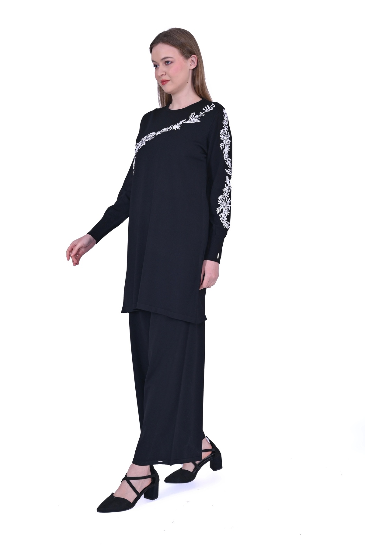Invee-Invee 6849 Güldalı Knitwear Tunik 5