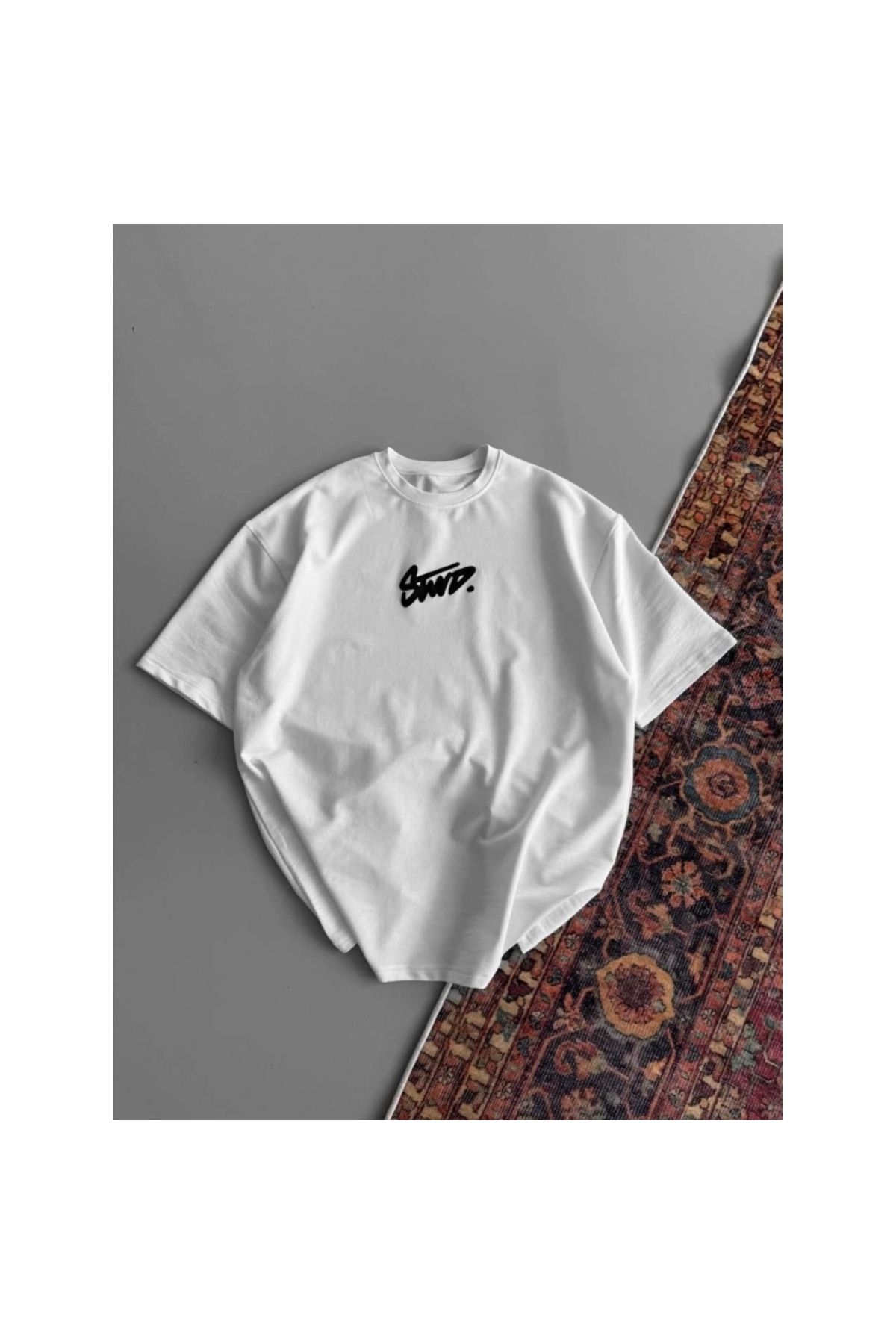 Narnuga MARSiLYAN- Baskılı Oversize Tshirt