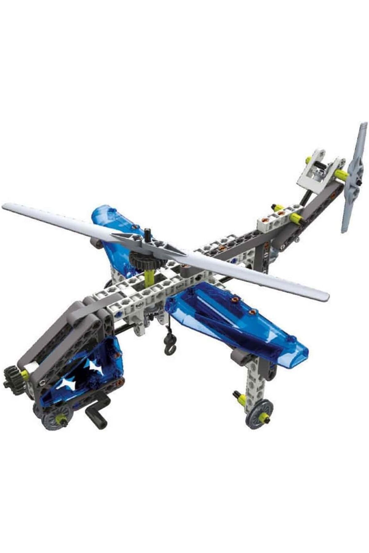 Generic-Clementoni Science & Play (Mechanics Lab)- Aeroplanes & Helicopters Building Set- Build 10 Different 5