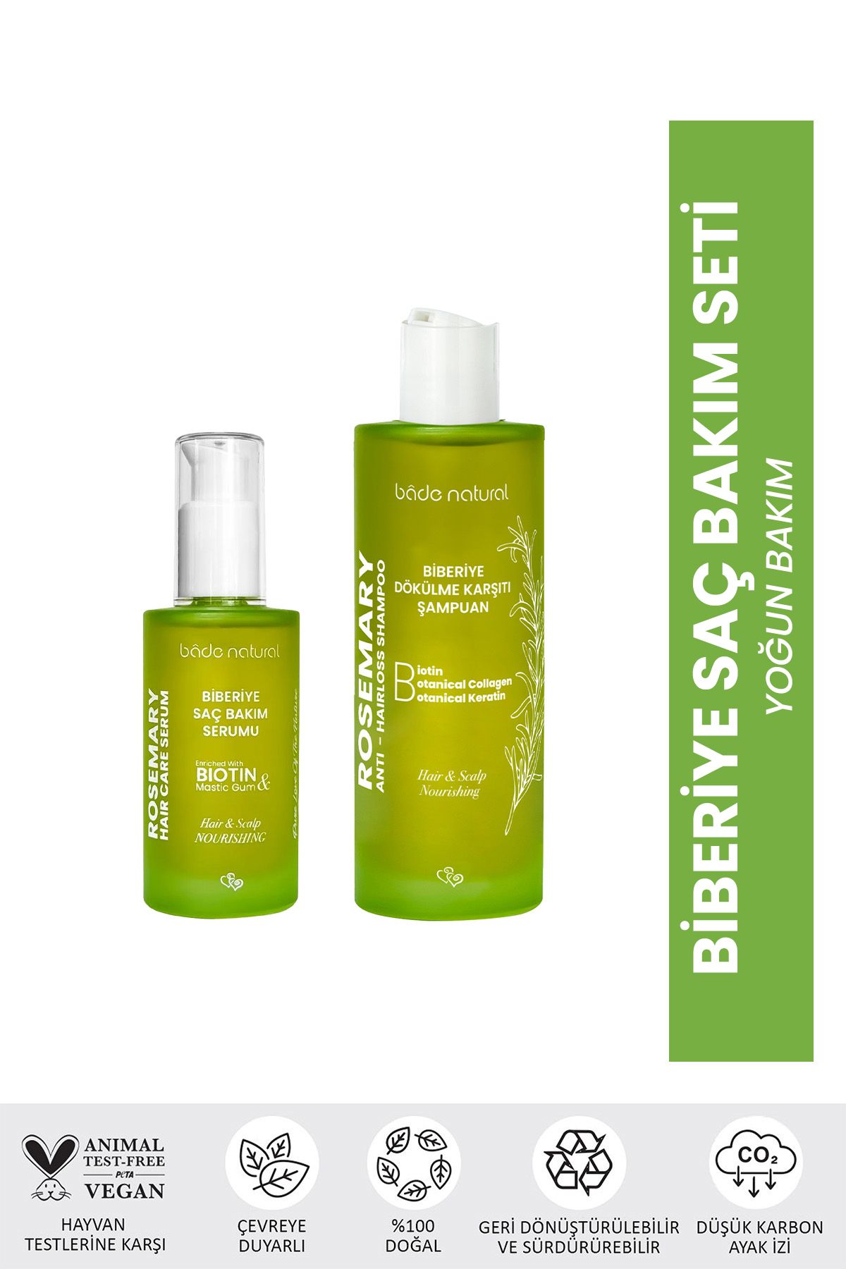ست مراقبت ویژه مو ضد ریزش و تقویت کننده رزماری Bade Natural