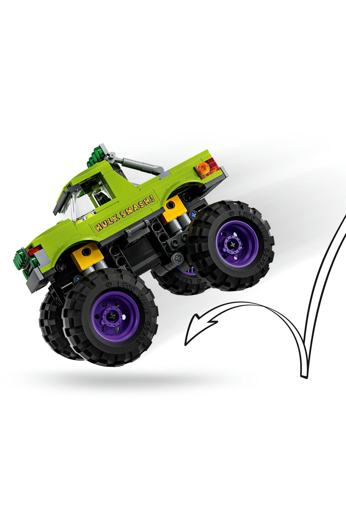 LEGO-®   Marvel Hulk Truck Vs Thanos 76312 - 7+ Creative Toy Construction Set (229 Pieces) 6