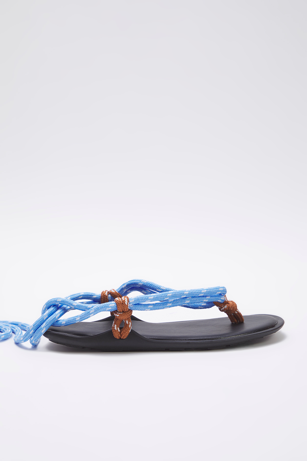 TRENDYOL SHOES-Mehrfarbige Damen-Sandalen mit Seildetails 4
