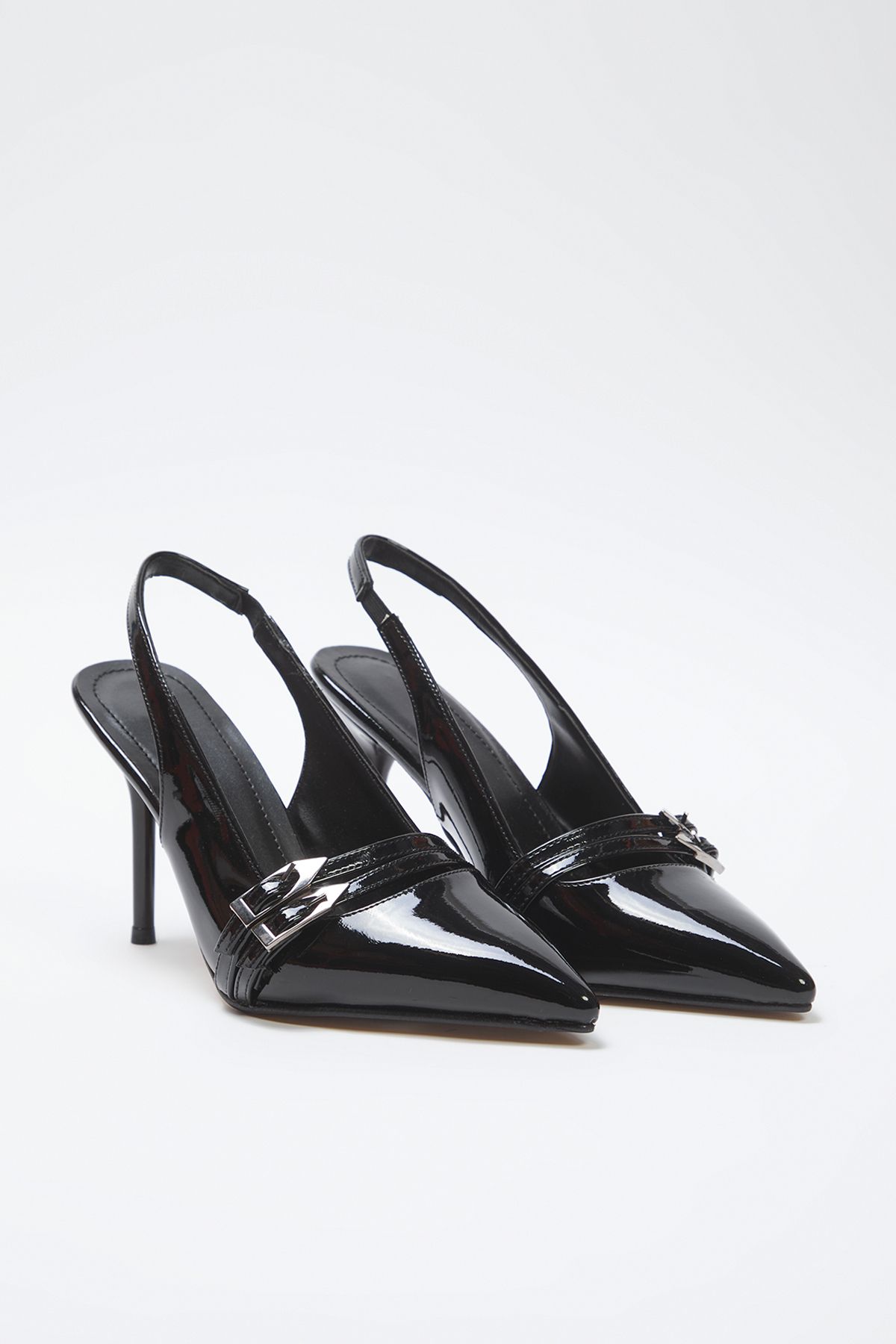 TRENDYOL SHOES-Black Women's Classic Heeled Shoes Takss25To00077 1