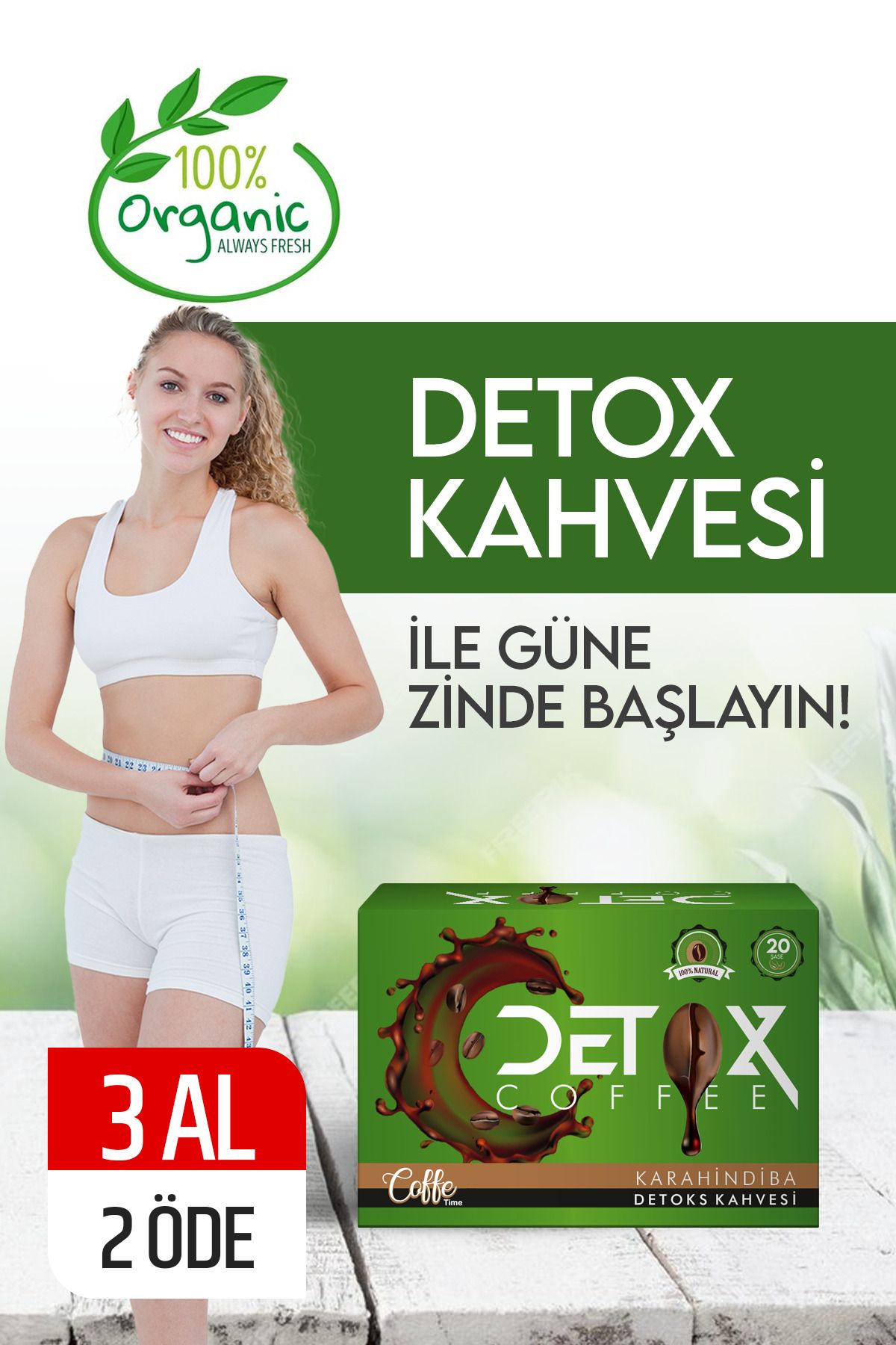 COFFEFİX Kore Hindiba kahvesi Detox Diyete Destek En Etkili Form Kahve 1 kutu 20 şase