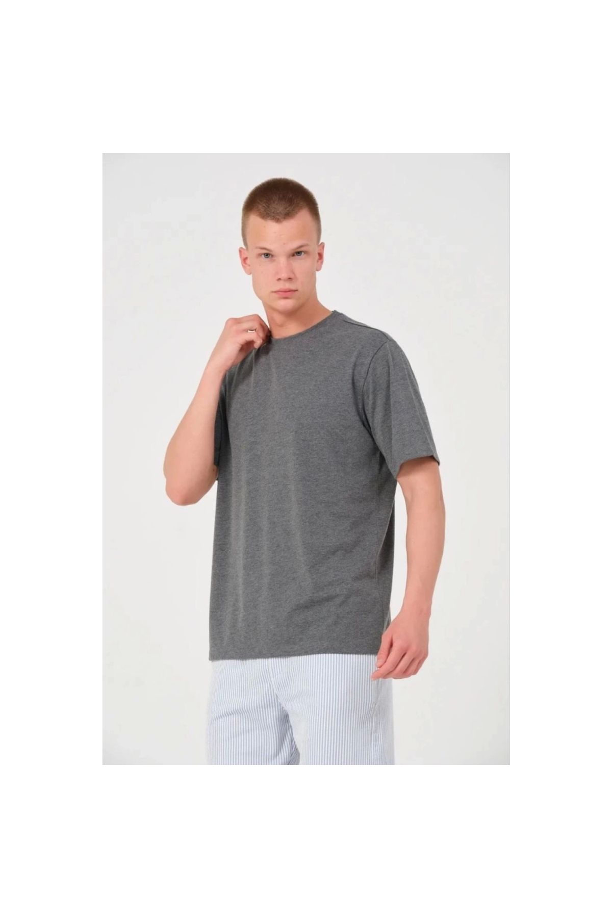Narnuga MARSiLYAN- Erkek 24/1 Düz A Kalite Oversize Tshirt