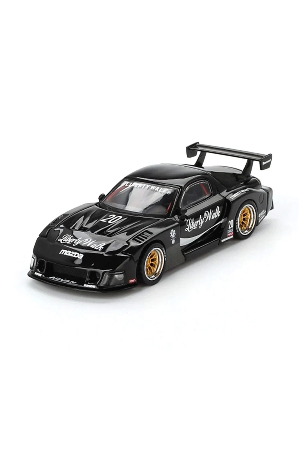 Genel Markalar Nessiworld Mini GT 1/64 MAZDA RX-7 LB-Super Liberty