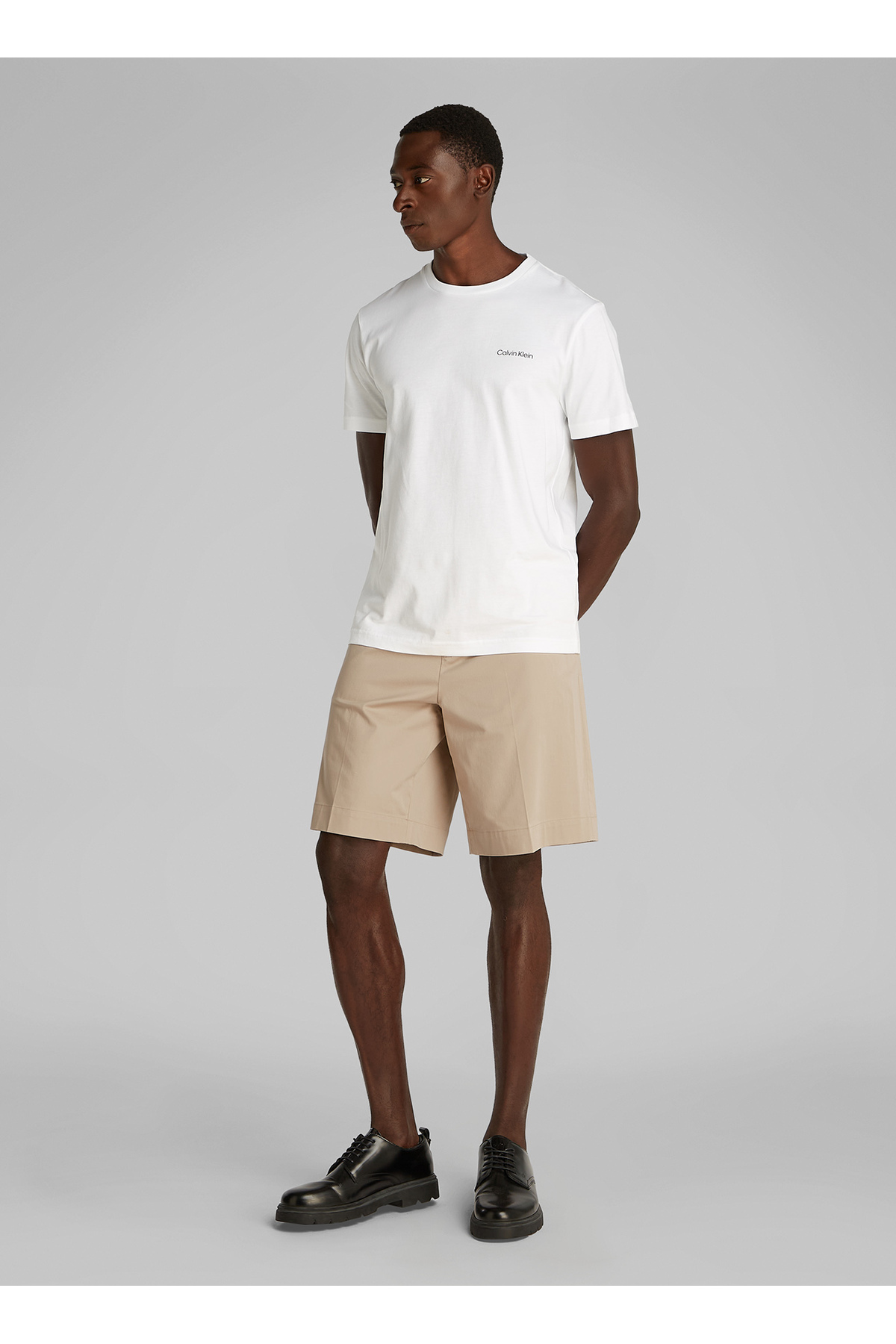 کلوین کلاین شلوار مردانه خاکستری K10K114409PAH