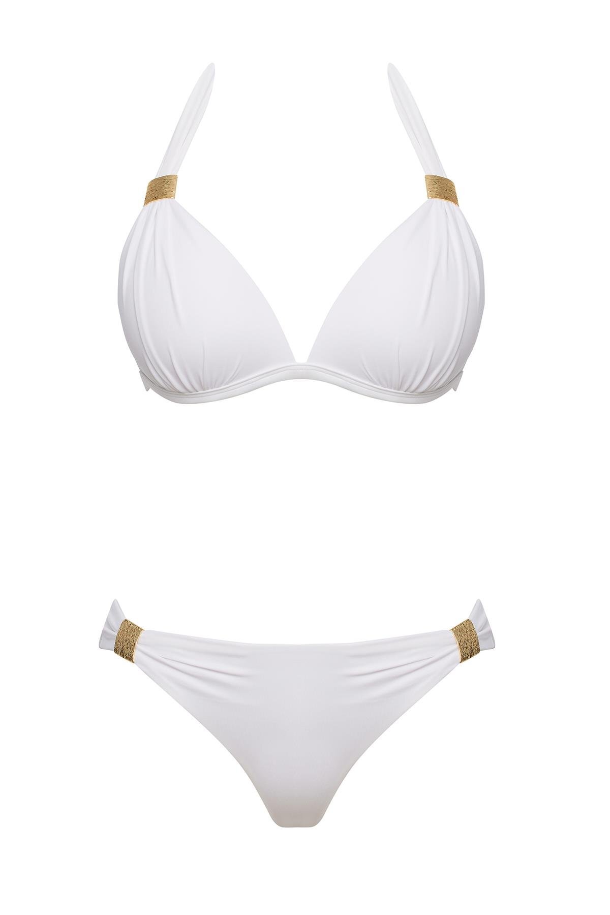 Accessory Coated Supported Bikini Set