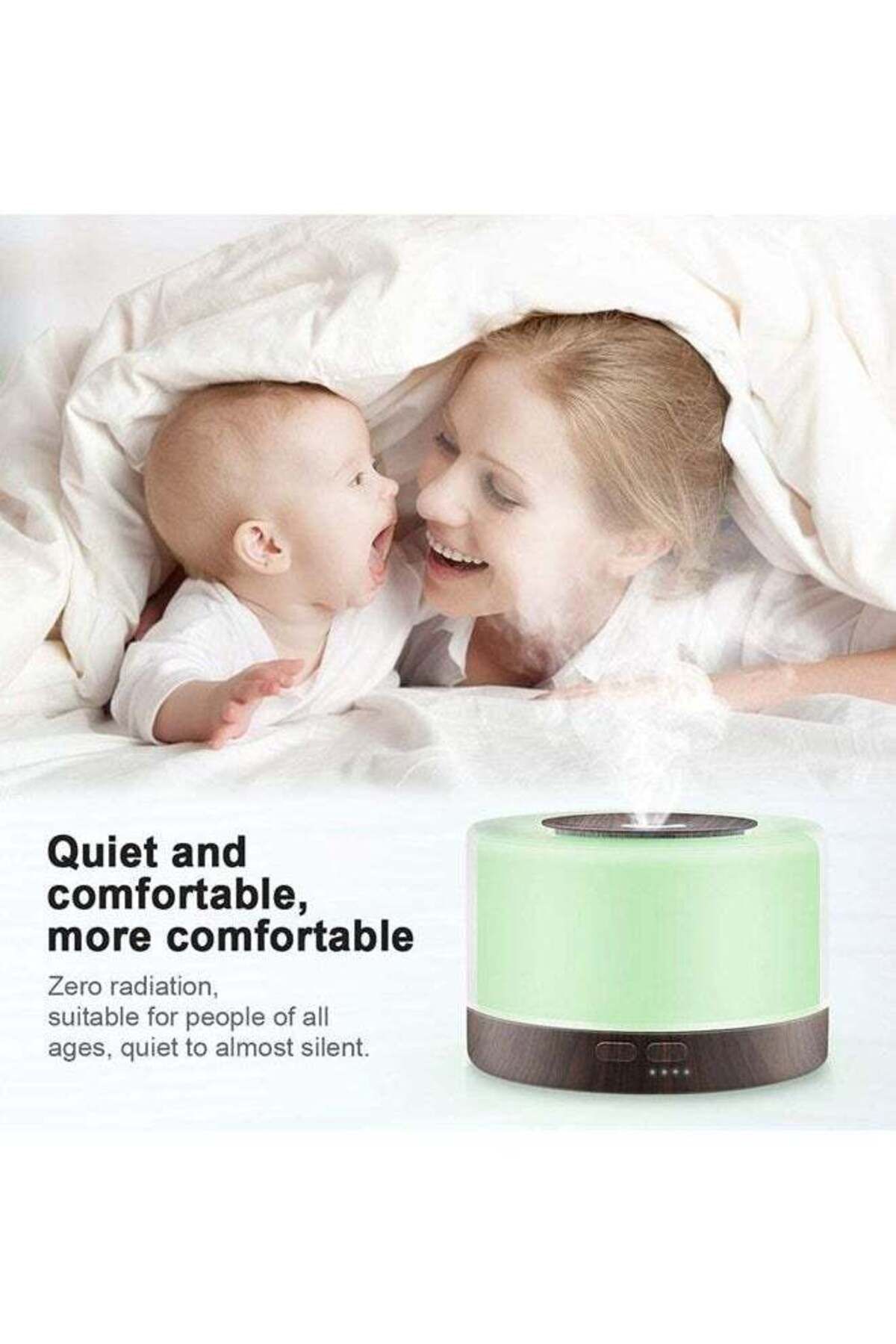 COOYA-Essential Oil Diffuser,500ml Aromatherapy Diffuser for Cool Mist Humidifier,Silent Air Vaporizer 3