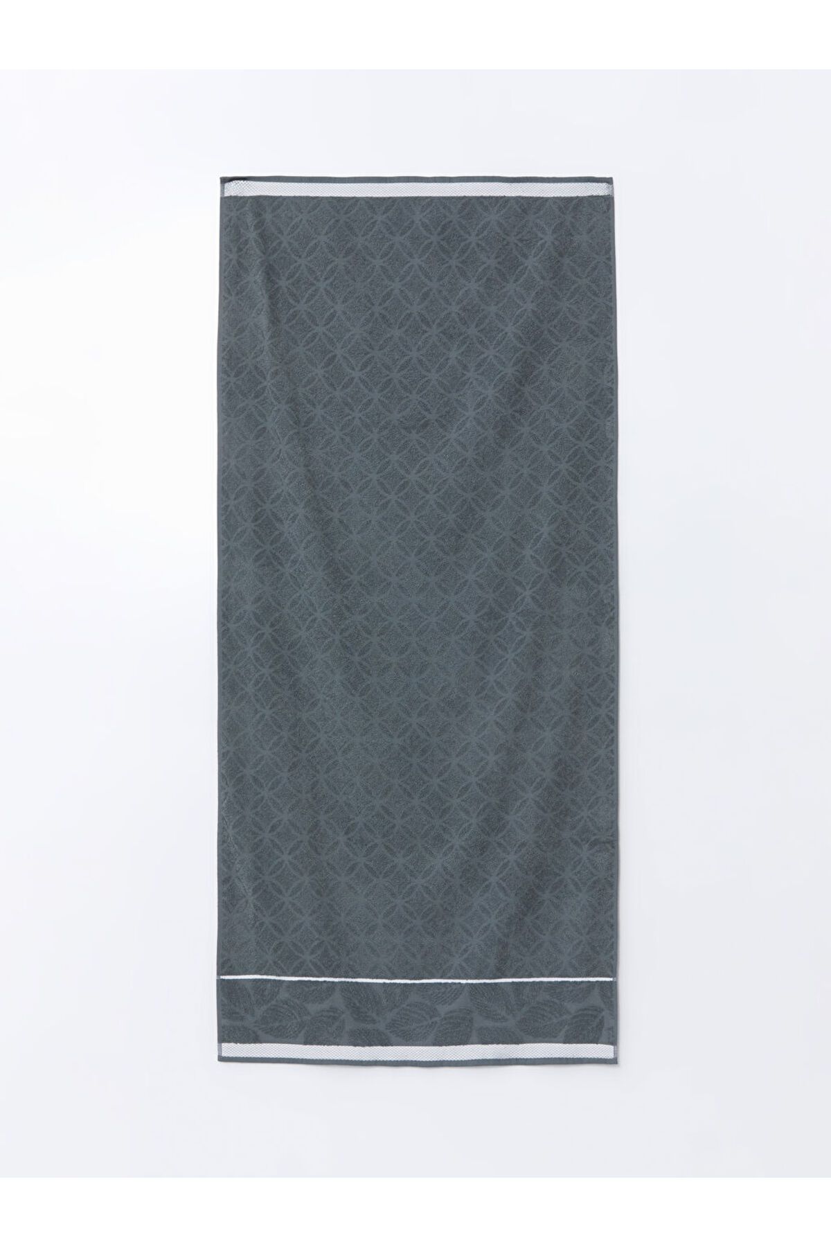 LC Waikiki Su Yeşili Baskılı Erkek Plaj Havlusu 70x140 cm