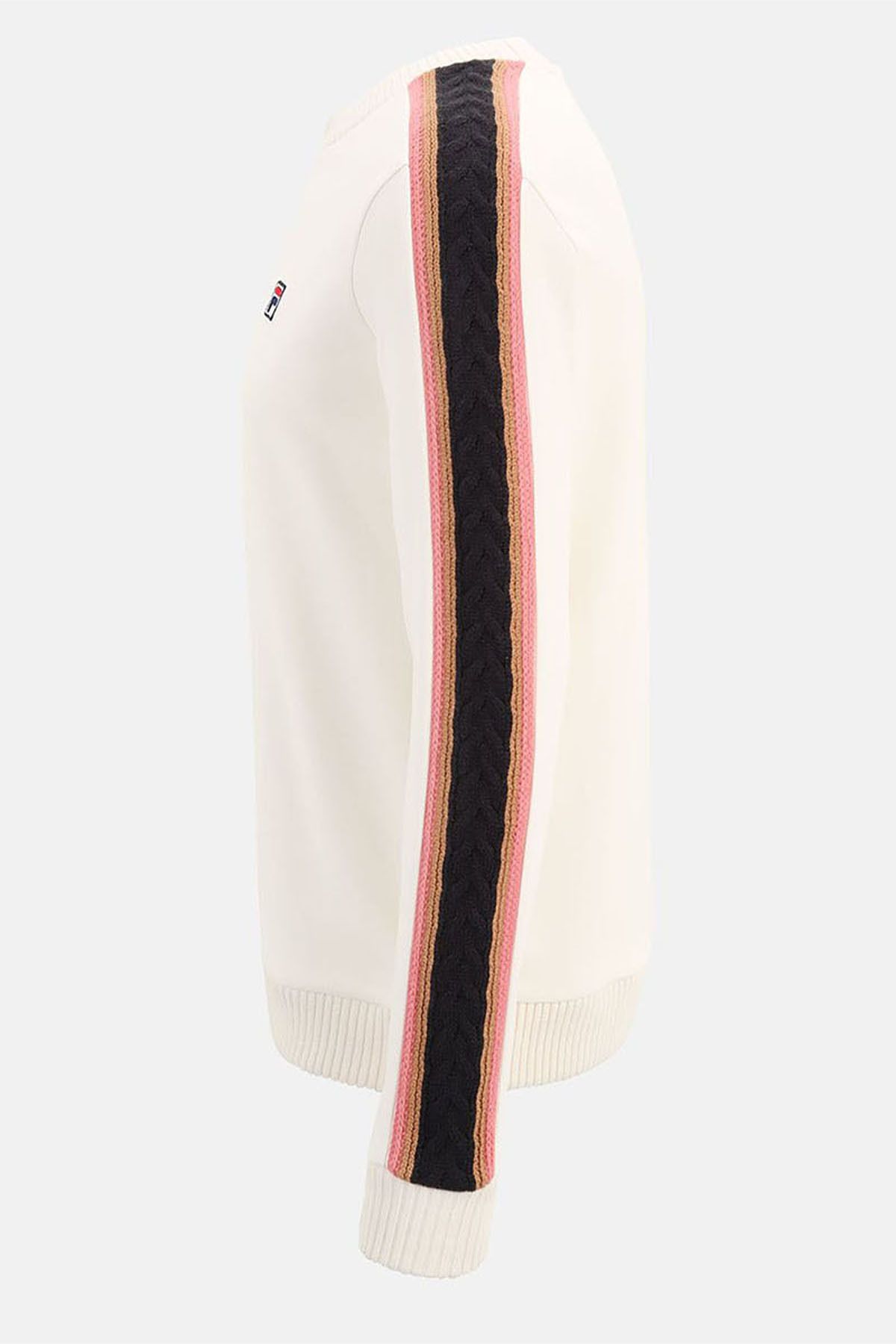 Fila-Men's Crew Neck Sweatshirt Braid Detail Tm 411156 3