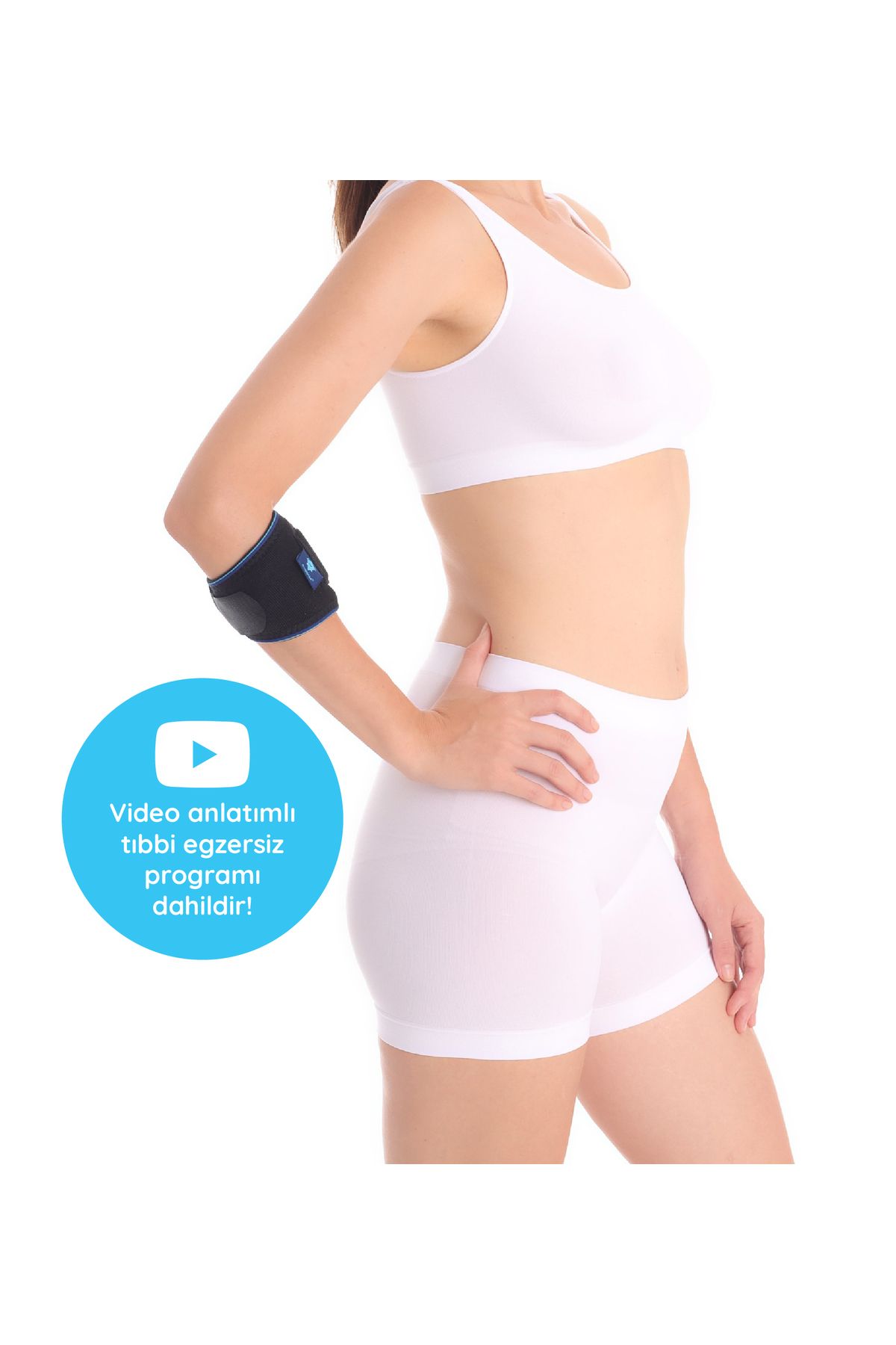 AXOLOTTE SİLİKON PEDLİ EPİKONDİLİT BANDAJI
