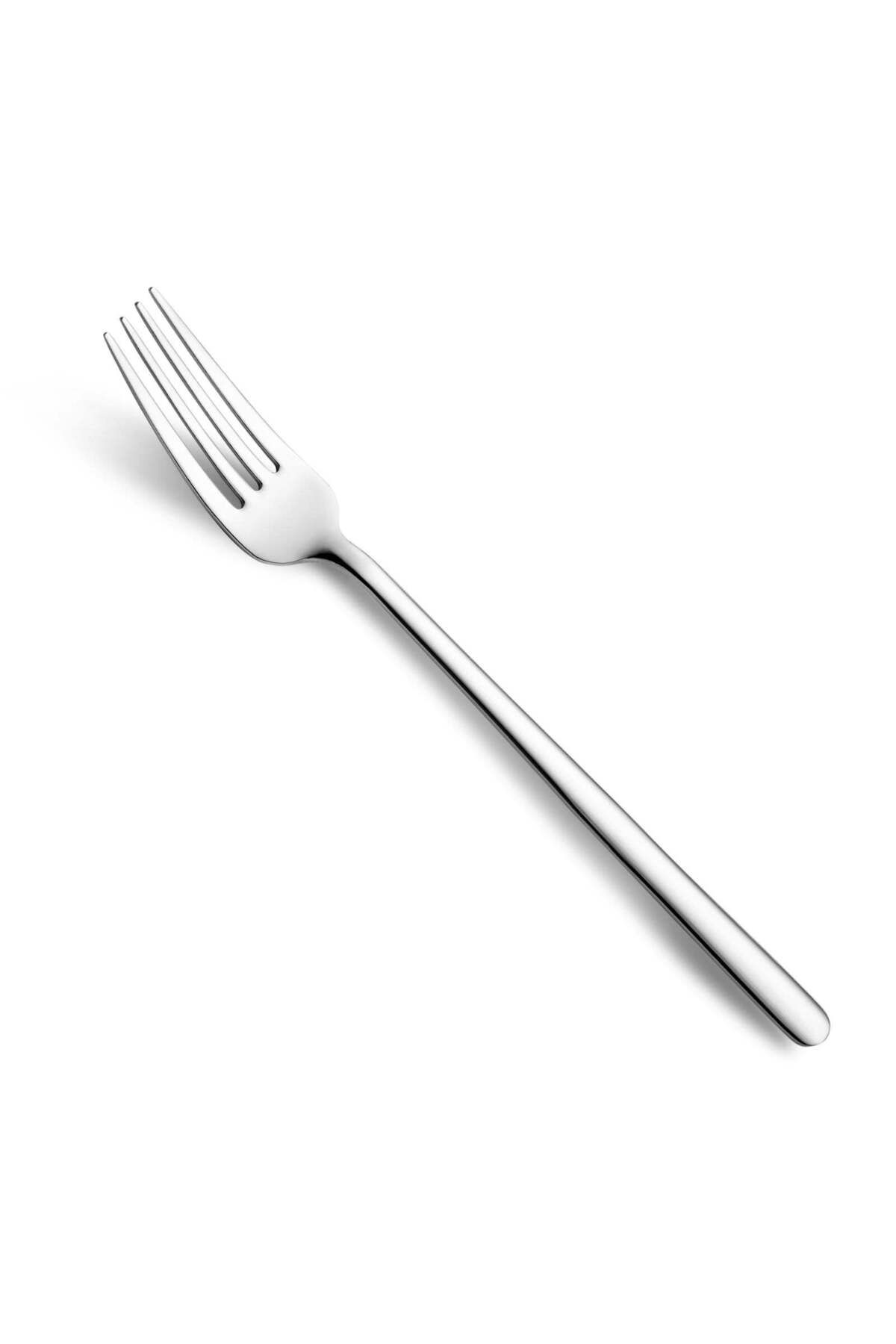 Jumbo-2900 Vannes 24 Piece 6 Person Sweet Fork Spoon Knife Set 4