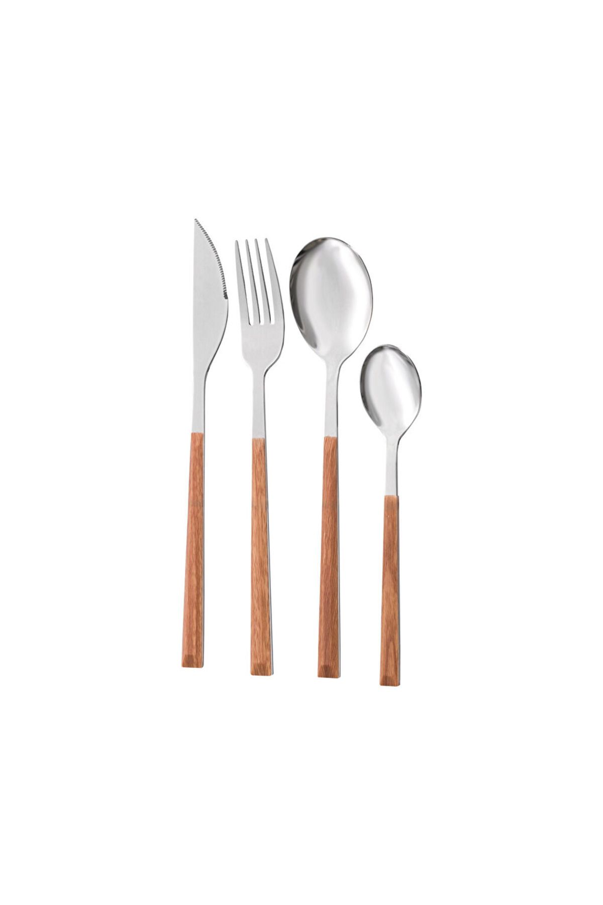 LC Waikiki-New Collection 4 Personality 16 Piece Spoon and Knife Set 5