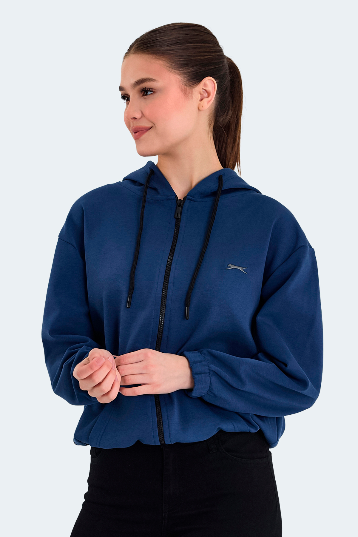 Slazenger KIMBERLEY Kadın Sweatshirt Indigo görsel 3