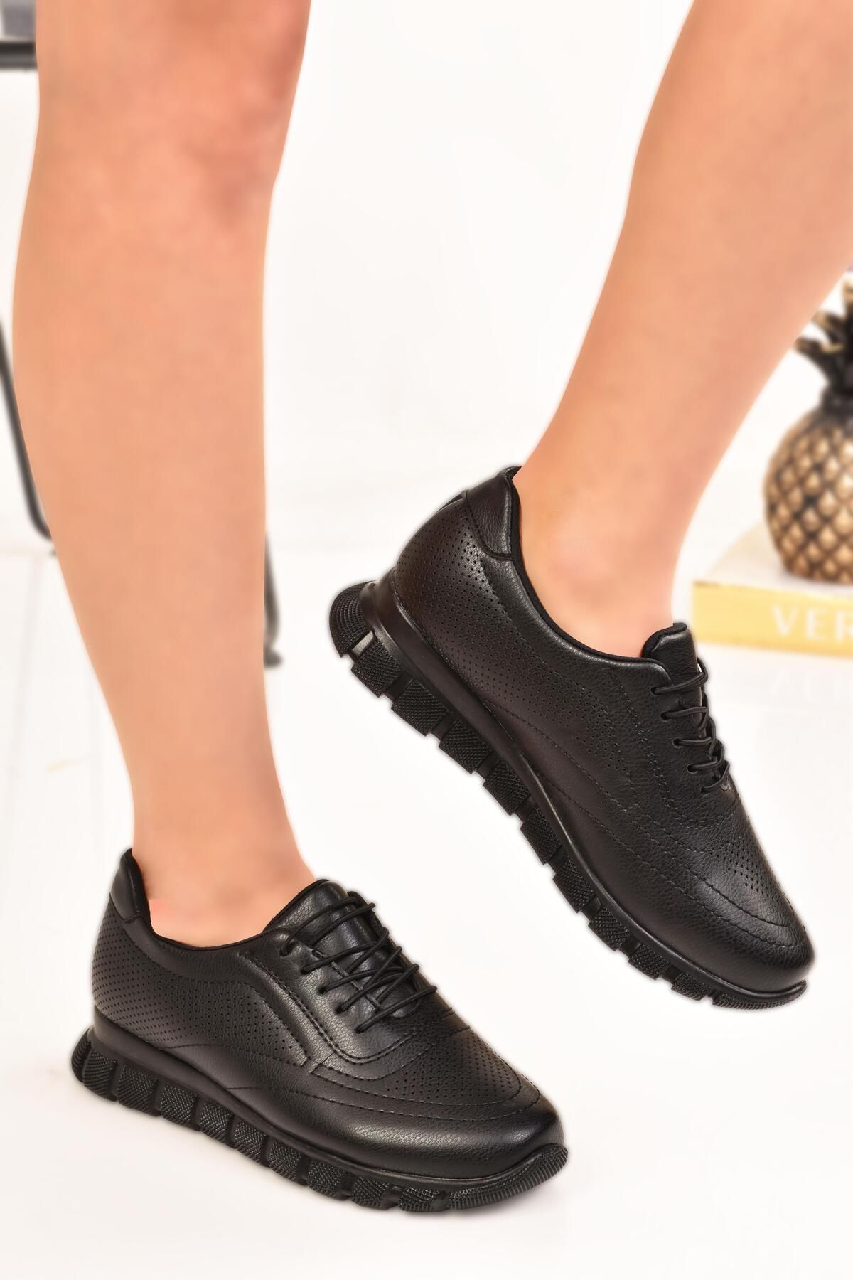 Peta Kadın Günlük Rahat Comfort Taban Spor Sneaker Ayakkabı