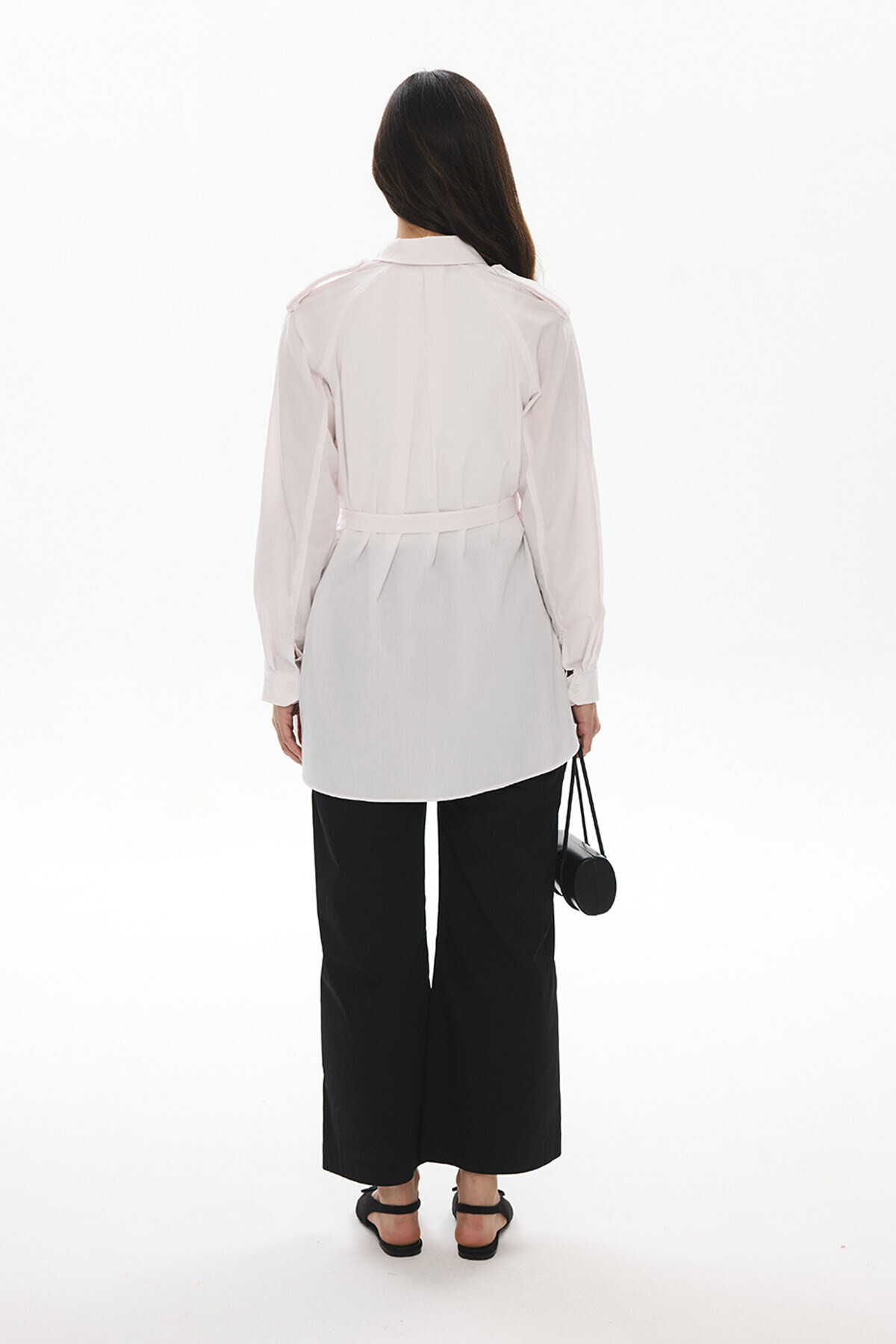 Hooopstore-Karye White Trench Shirt 7
