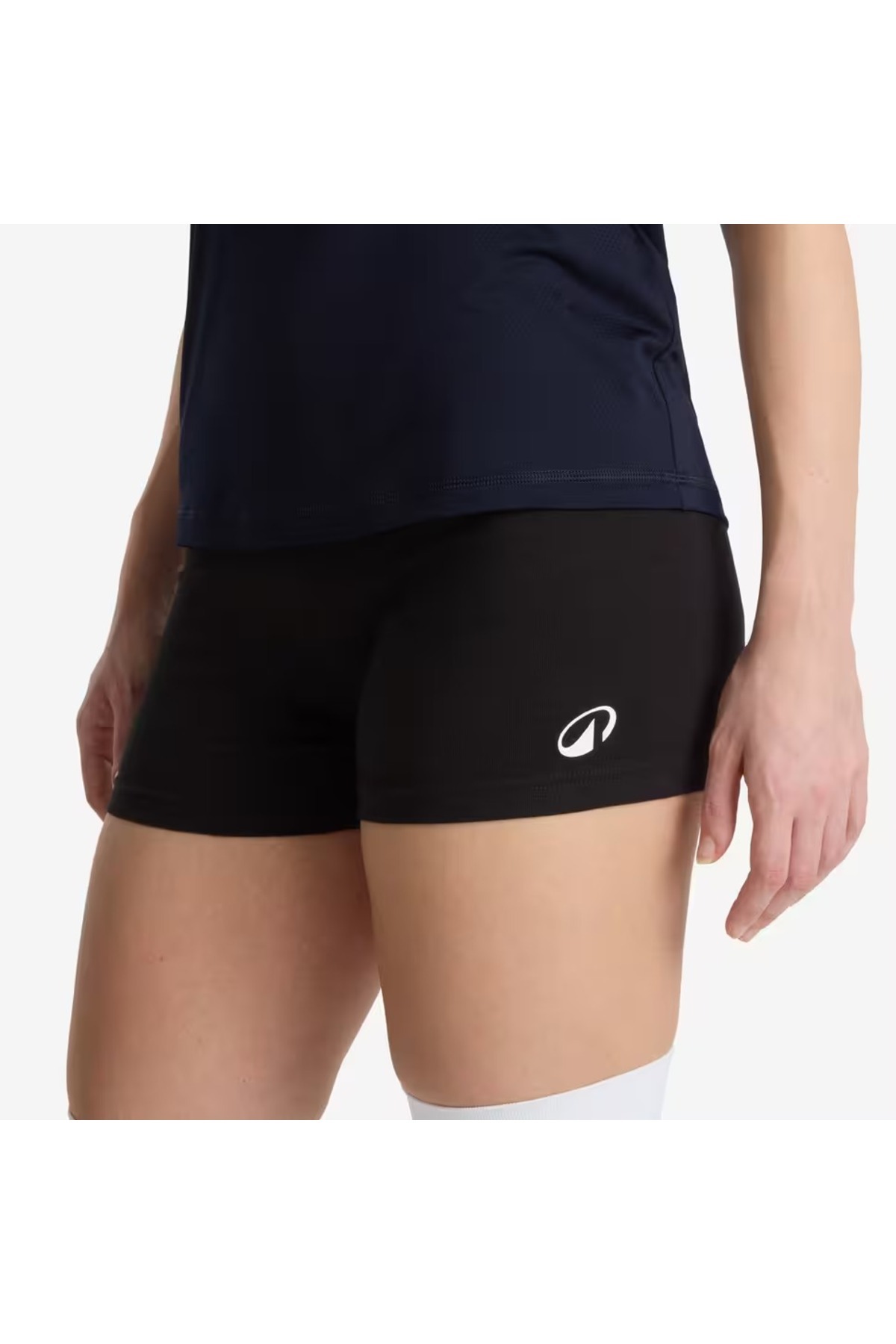 Decathlon-Women's Black Shorts / Volleyball - V100 Allsix 1