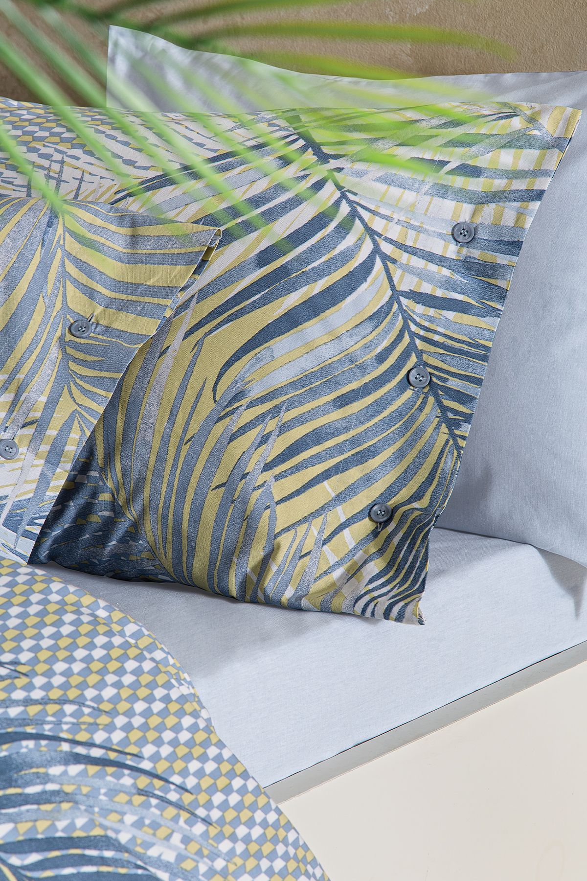 Puffy-Blue Vien Single Duvet Cover Set 2