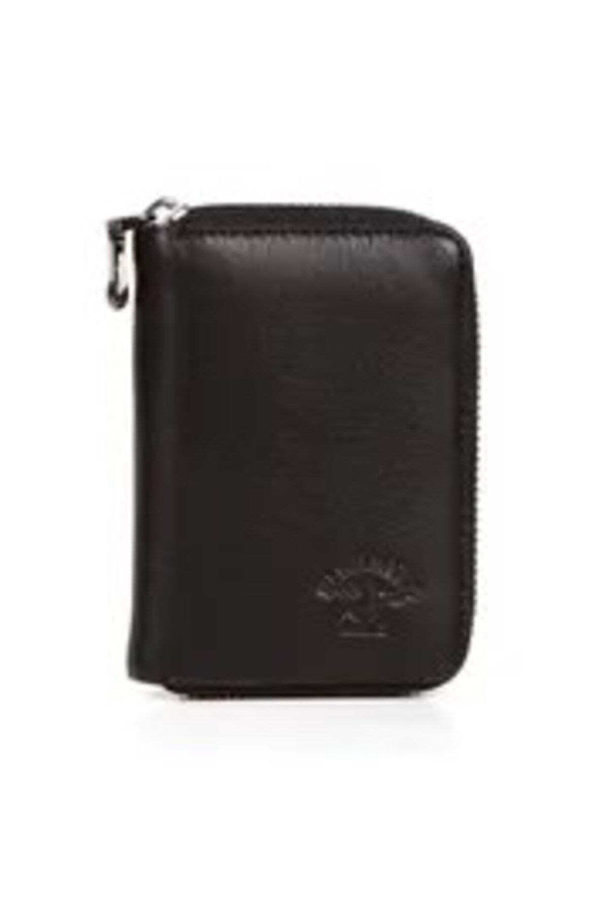 کیف پول مردانه چرمی واقعی و کارت مقدس سیاه Newish Polo