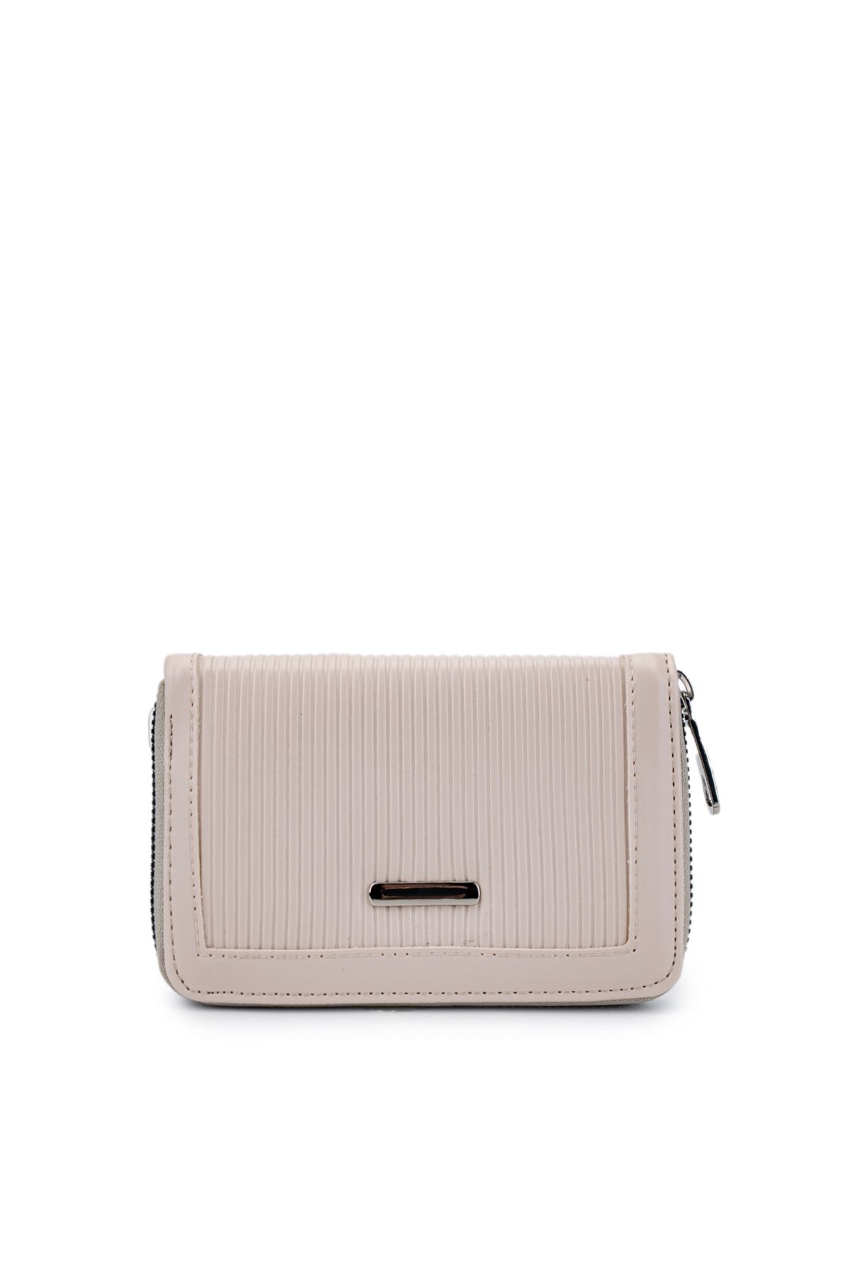 minebag Portofel De Dama Din Imitatie De Piele Crem Zc202 Femeie - One Size