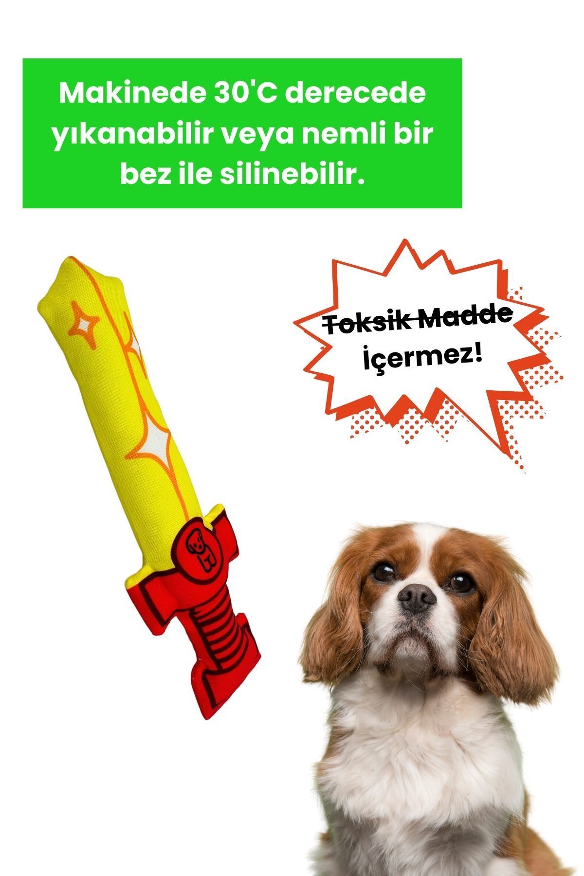 Havhav-Plush Sword Dog Toy Dog Toy with Grasping and Rustling Sound 2