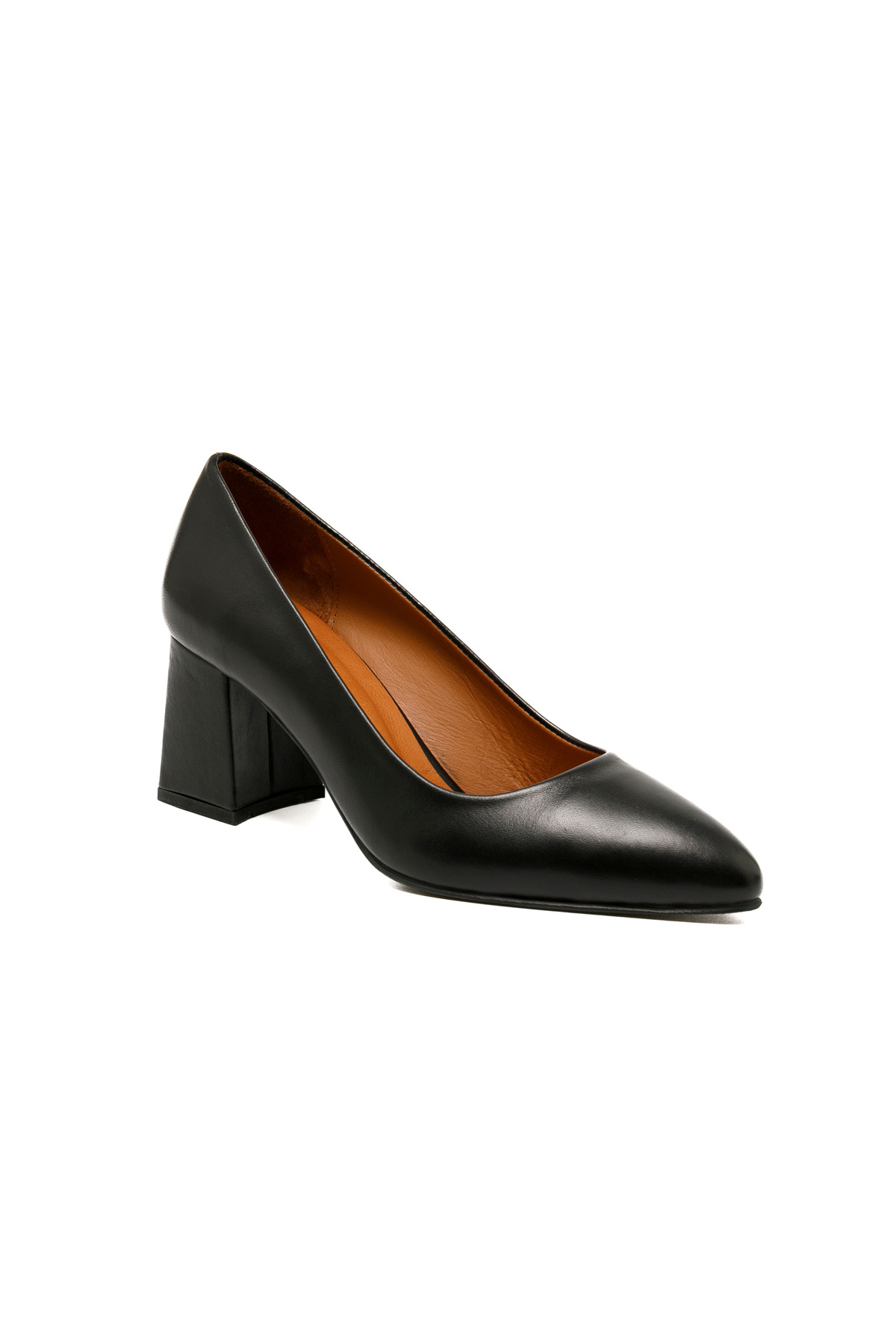John May-Women / Girls Heels / Stiletto Mar-25Y-166-512 John May Black Skin 1