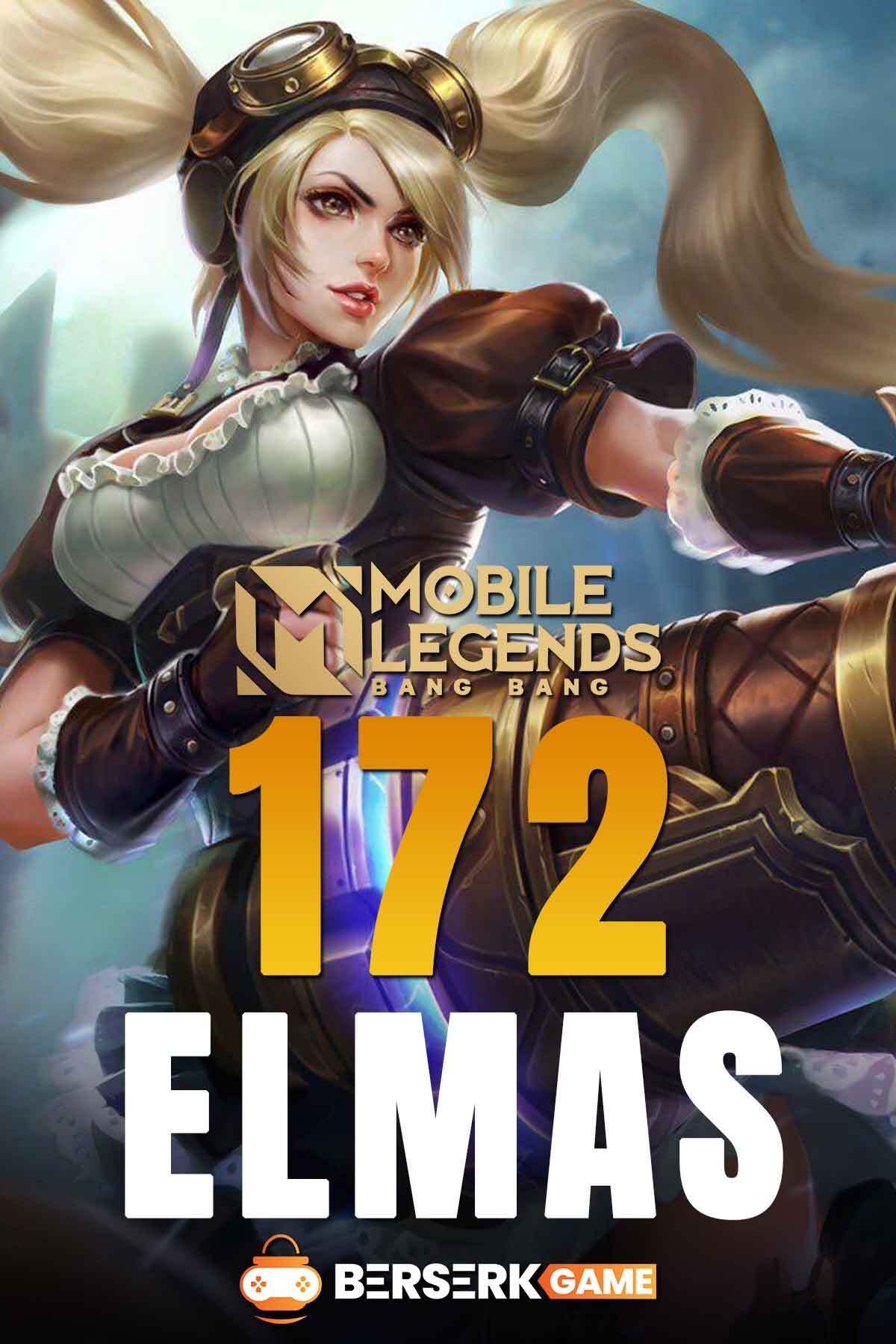 BERSERKGAME Mobile Legends Bang Bang 172 Elmas