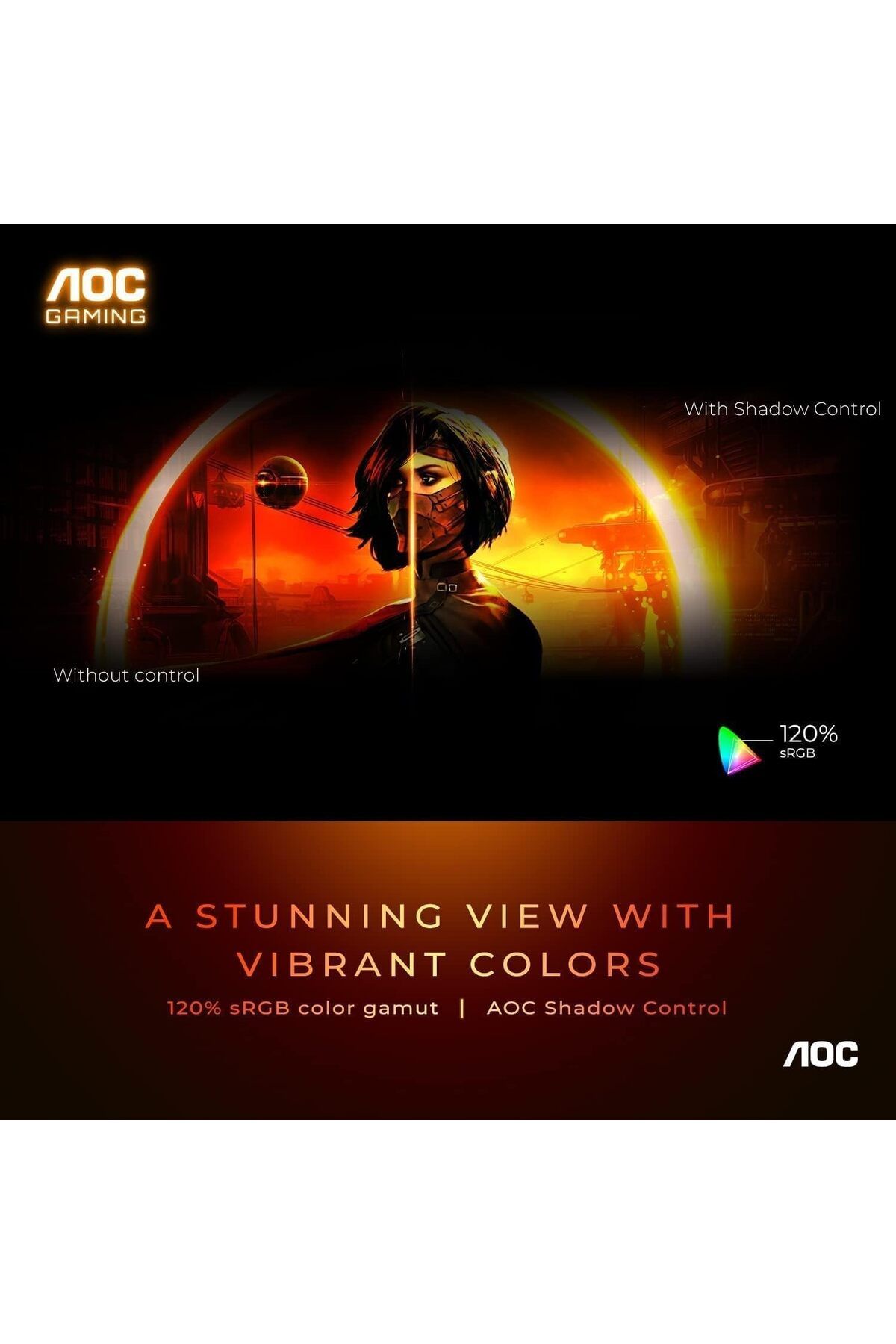 Aoc-CQ27G3Z 27" VA 2K 240Hz 0.5ms Curved Gaming Monitor 5