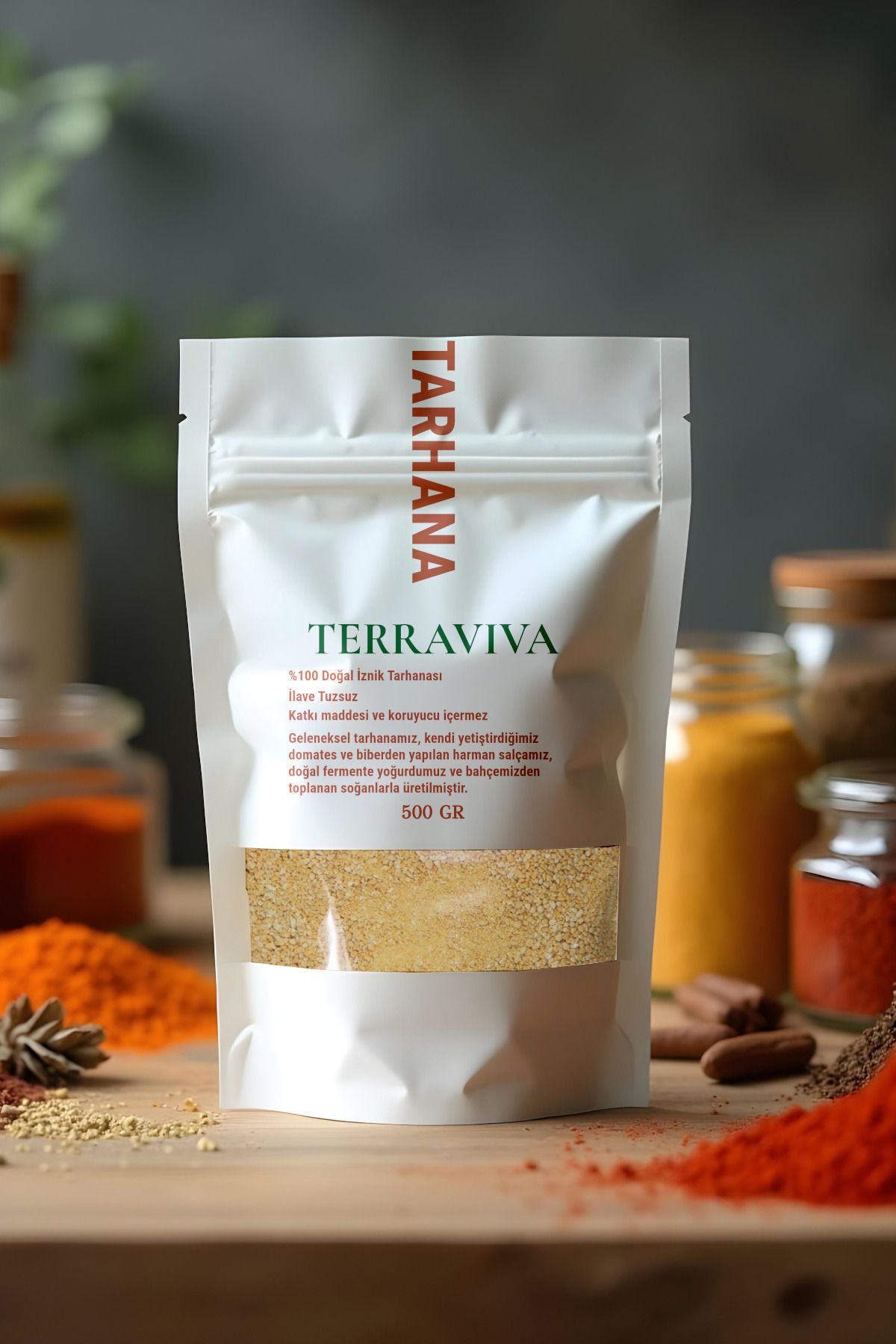 terraviva El Yapımı İznik Tarhanası | 500GR