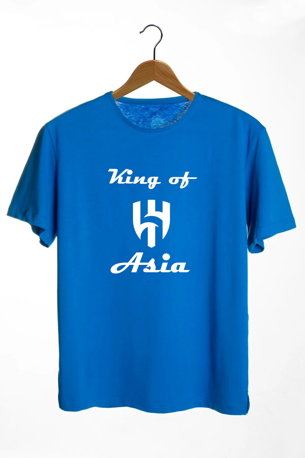 Pisa Art AL Hilal King Of Asia Özel Tasarım Unisex Taraftar T-Shirt