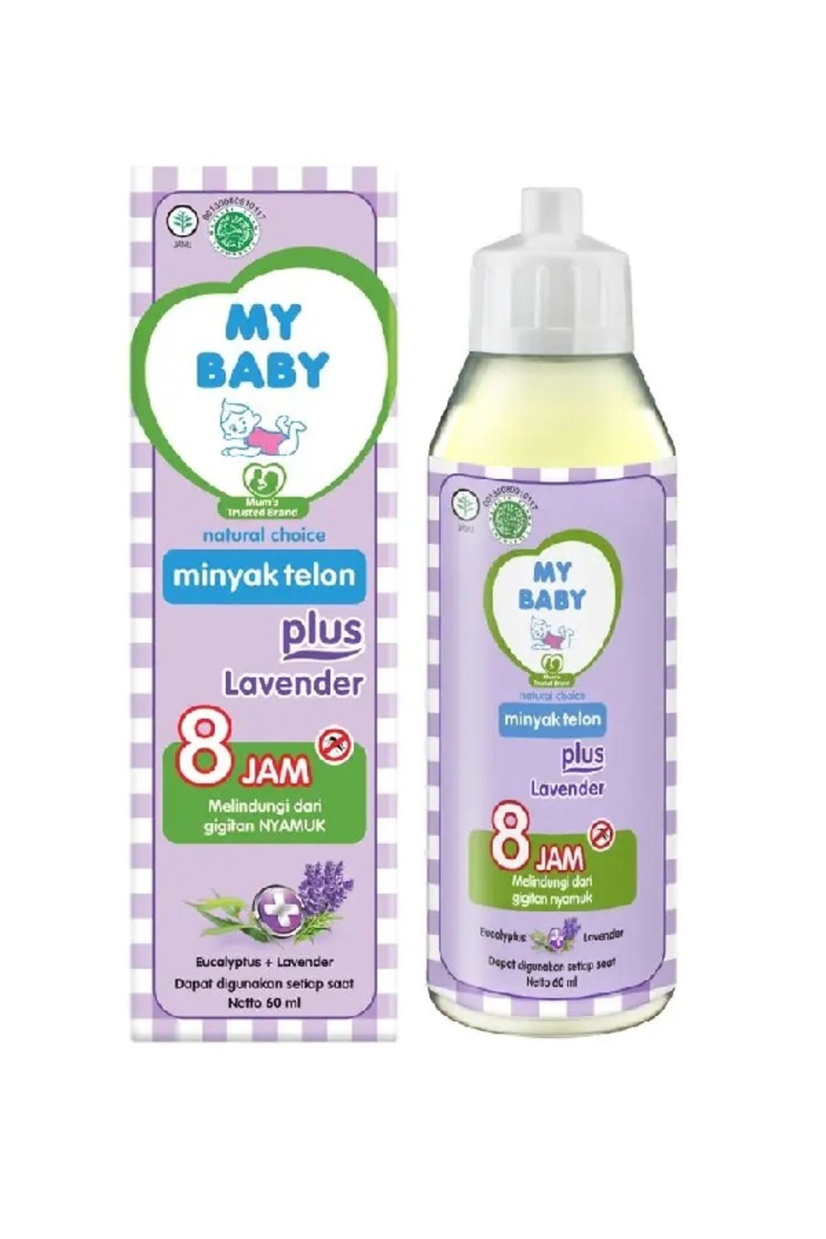 My Baby Minyak telon my baby lavender 60 ml