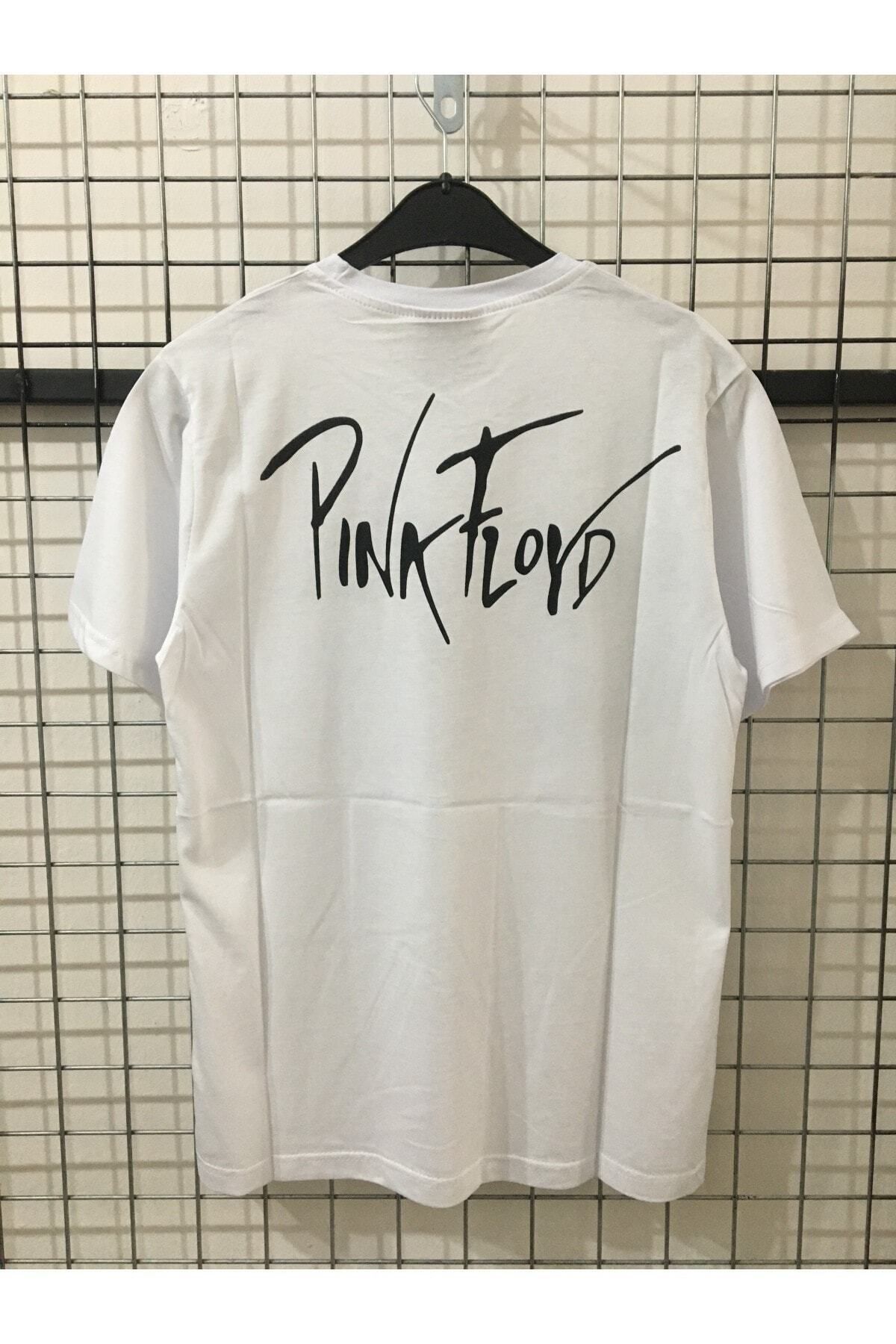Pisa Art Unisex Beyaz Baskılı Floyd Tshirt