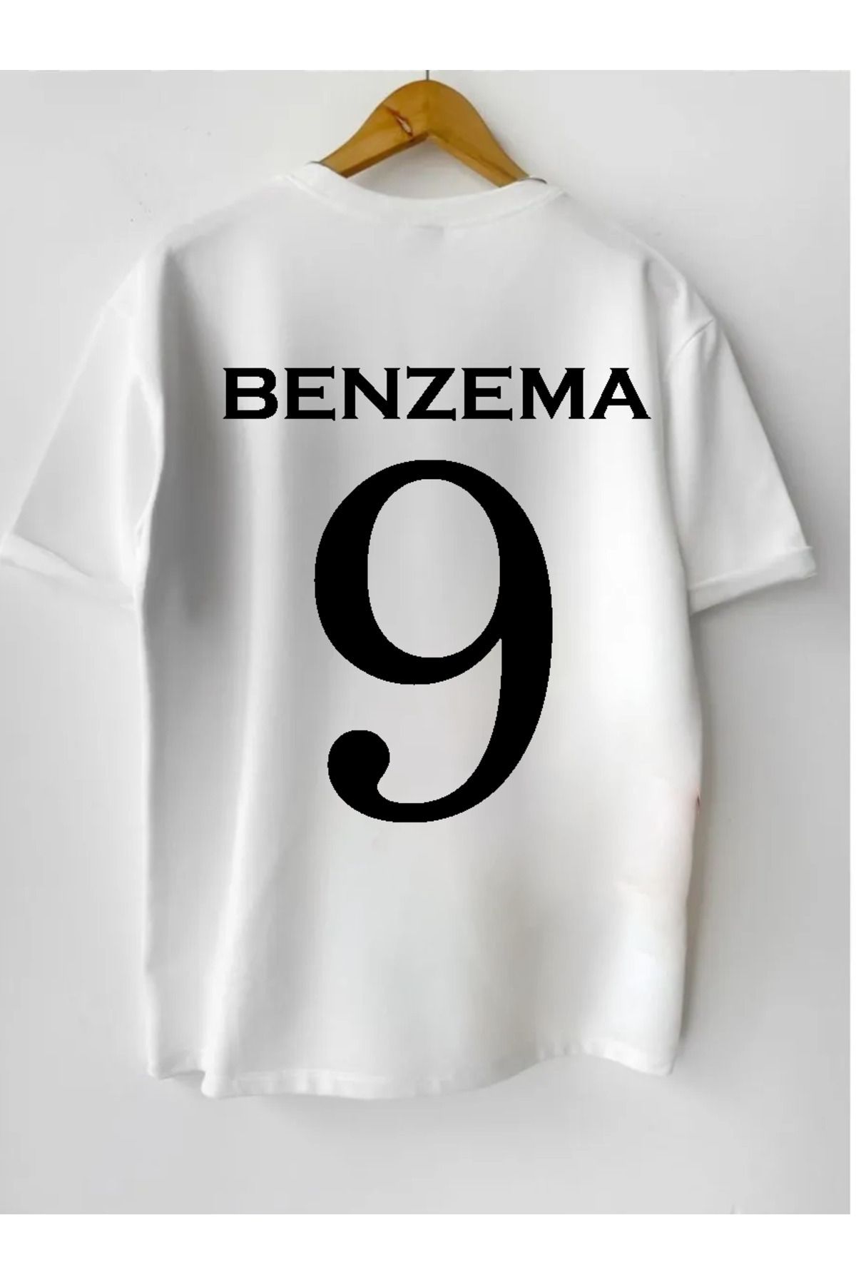 Pisa Art AL İTTİHAD RSL X BENZEMA 9 SIRT DETAYLI ÖZEL TASARIM TARAFTAR T-SHİRT