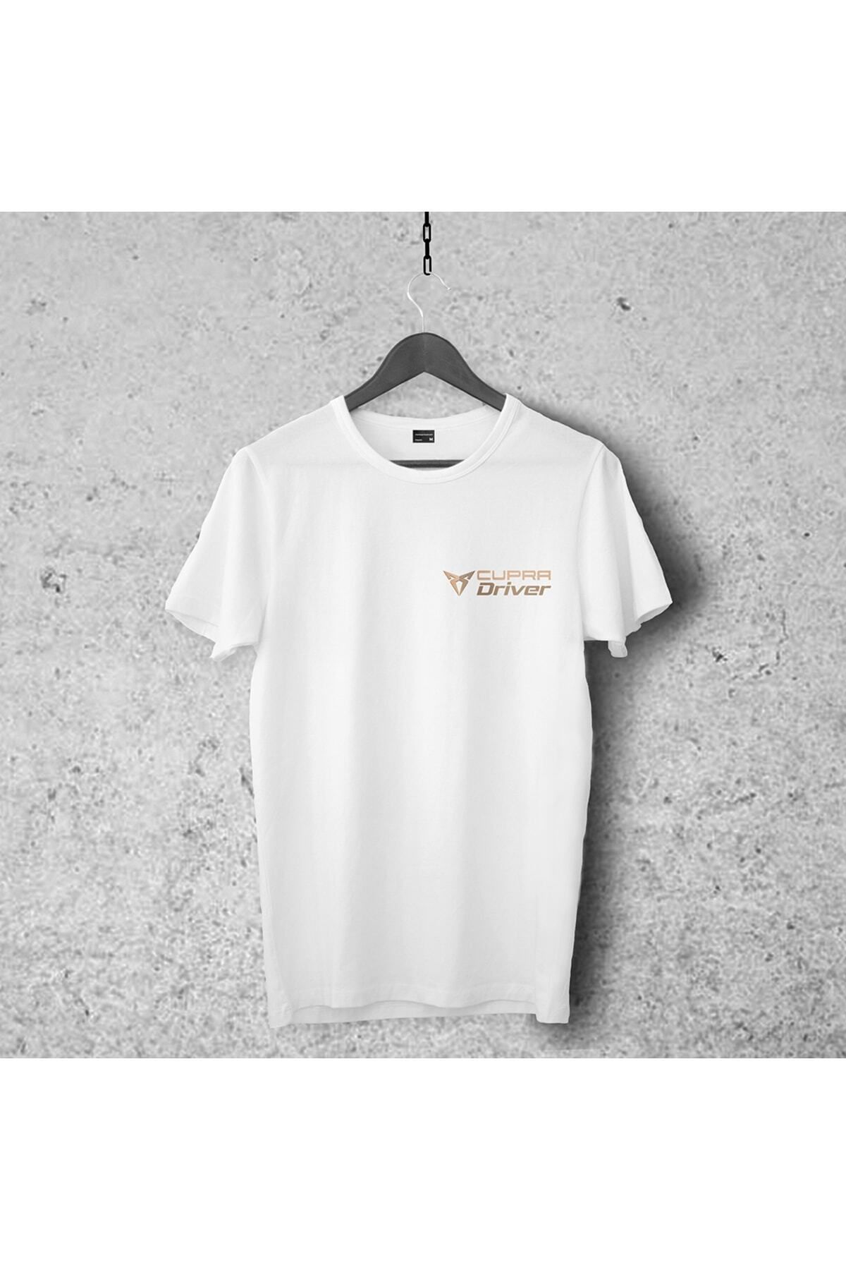 Pisa Art Seat Cupra Driver Tasarımlı Tshirt 2, Unisex Premium Çatlama Solma Yapmaz , Otomobil